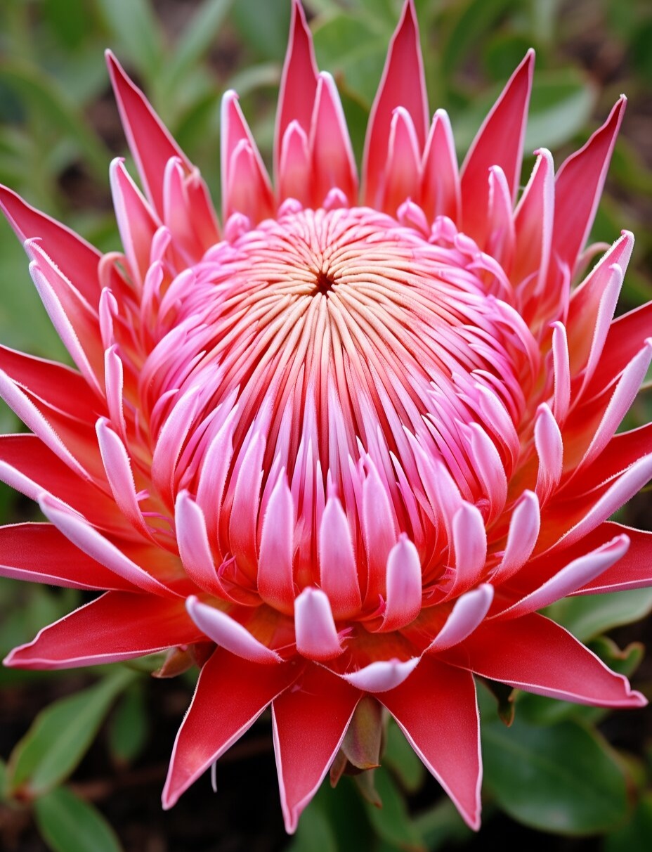 南非国花,帝王花,绽放的不仅是它的美丽,更是它傲人的姿态.