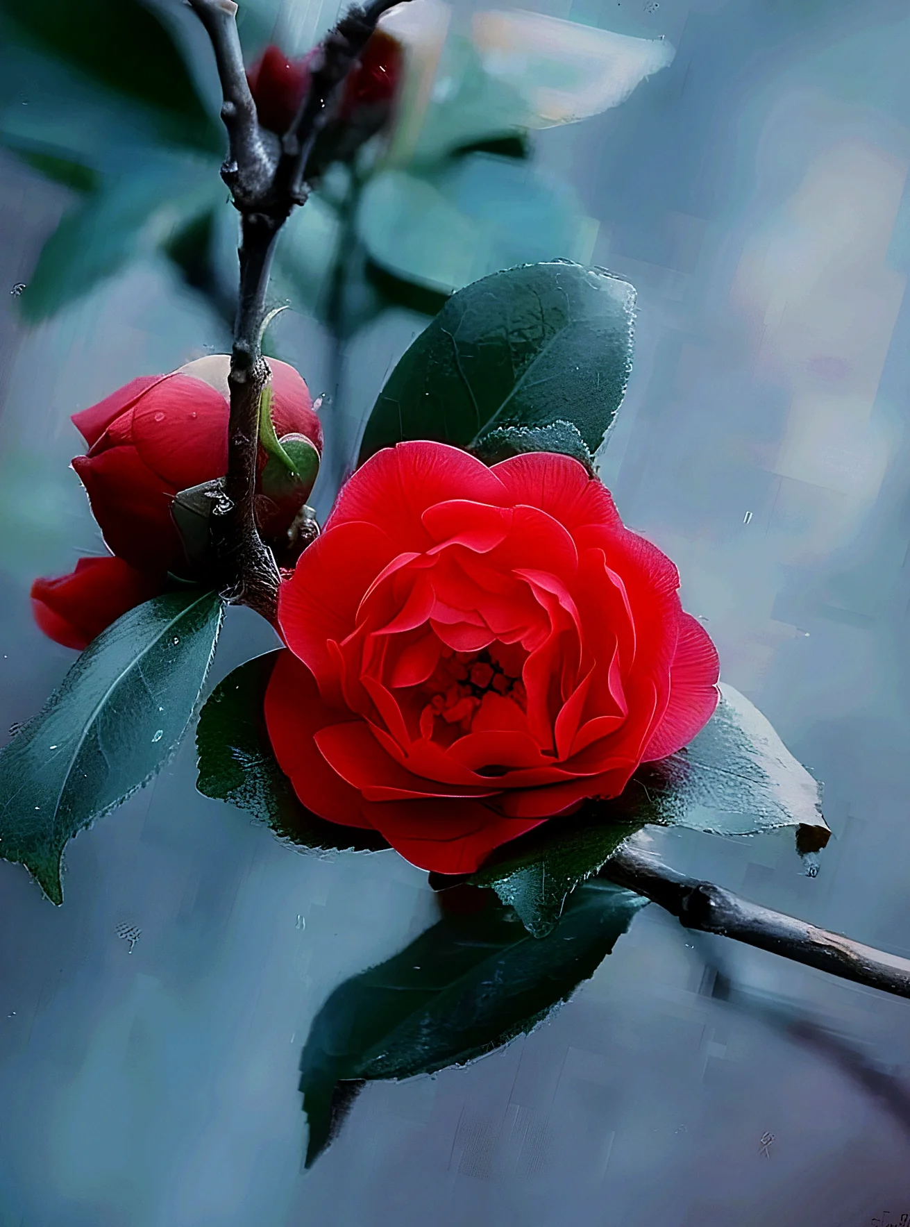 茶花,又称山茶花,是中国传统名花之一,具有悠久的栽培历史.