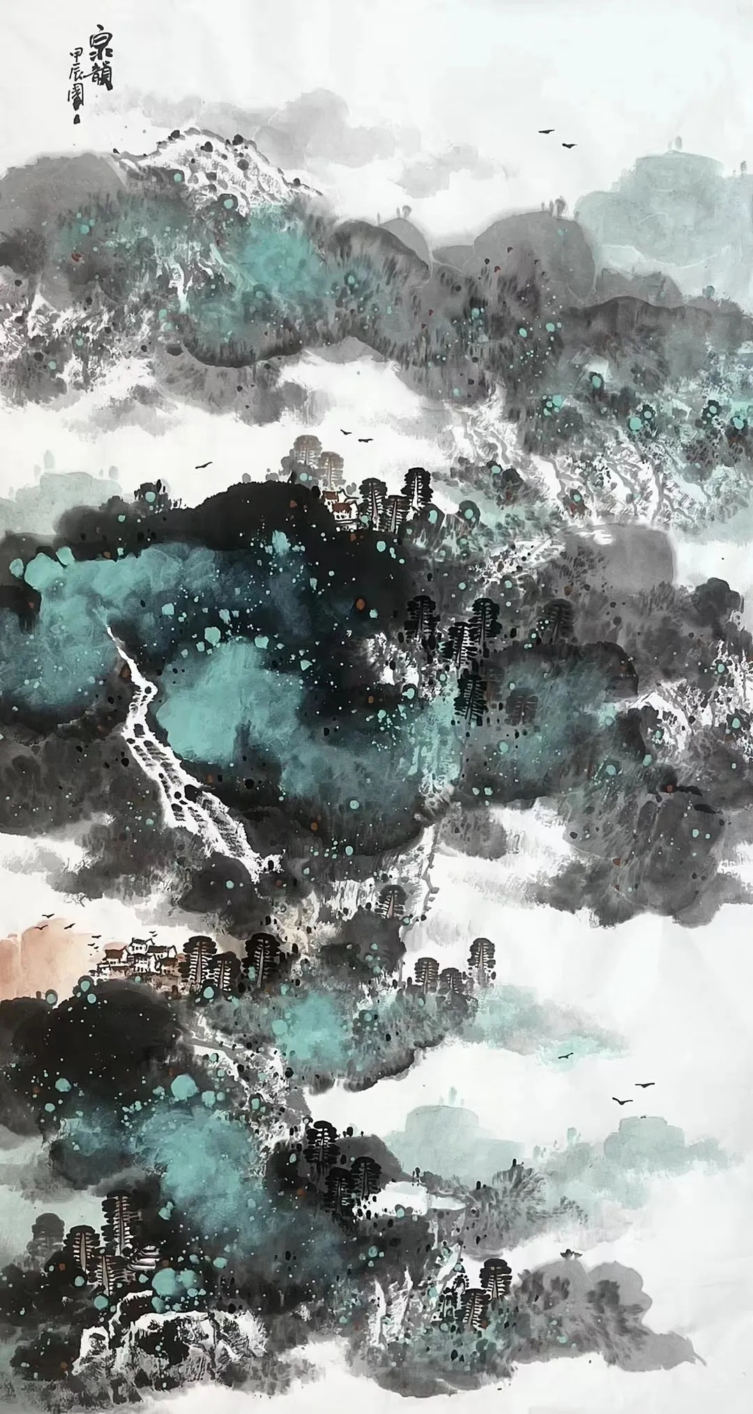 徐国人青山泼彩