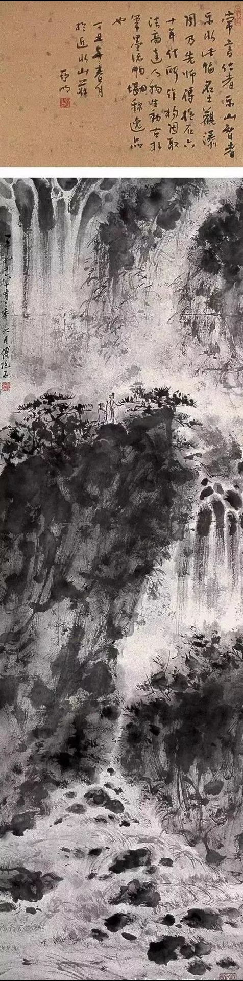 傅抱石先生这些条幅作品件件精彩绝伦,古韵溢动,神品也!