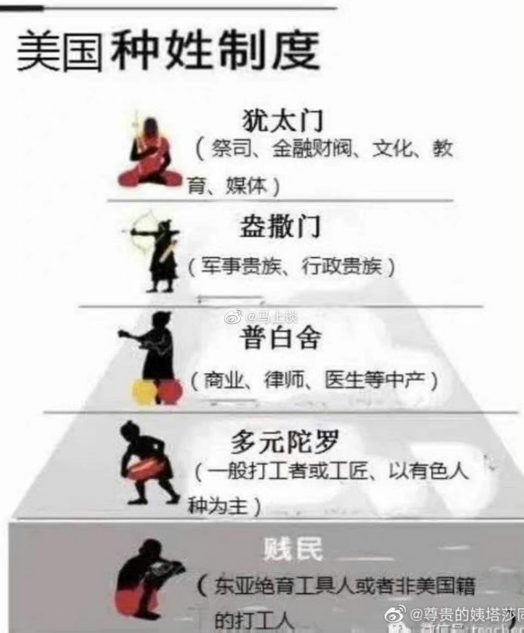 美国种姓制度[三哈]
