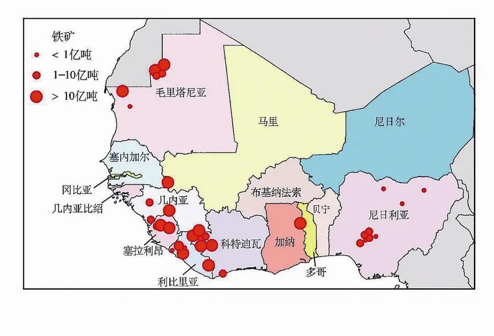 乌克兰铁矿石分布地图图片