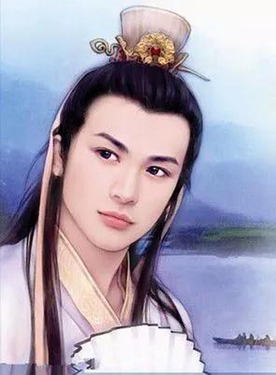 古代四大美男之(一)           潘安 掷果盈车争向前, 一睹尊容自形惭