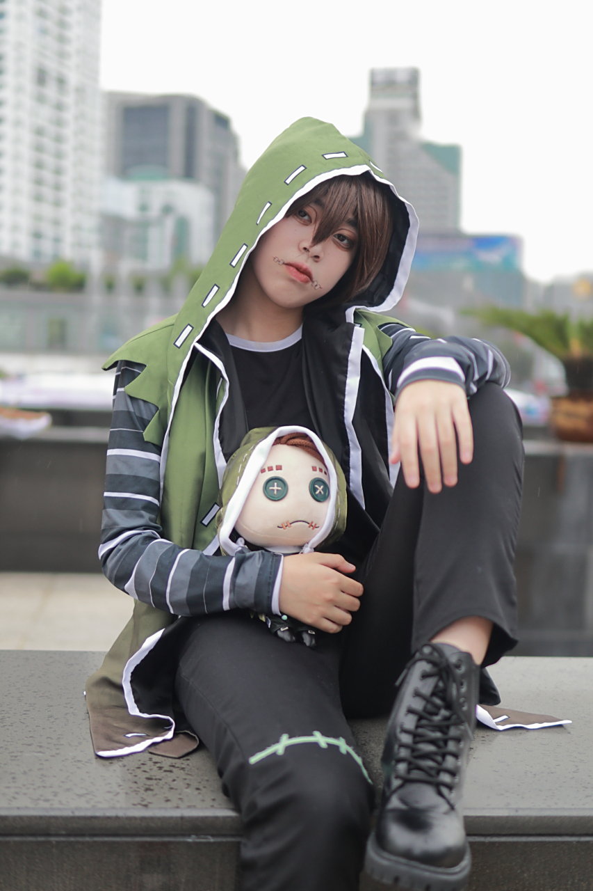 第5人格佣兵cos 长得不好看,不喜勿喷#cosplay# #第五人格