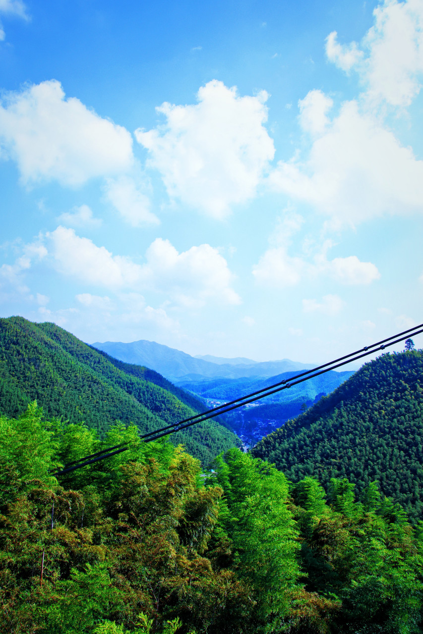 中国大竹海是4a级旅游景区,位于浙江省湖州市安吉县.