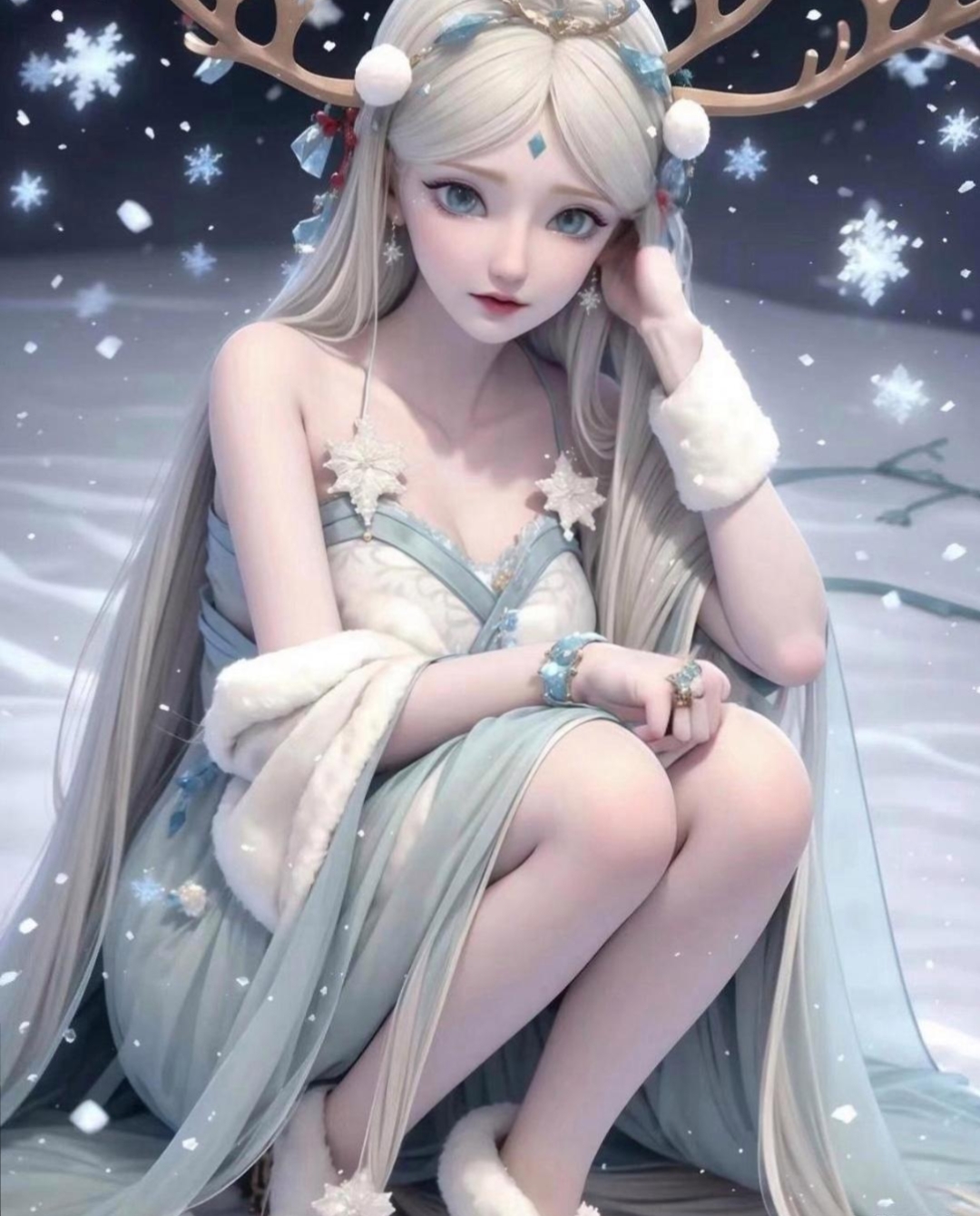 叶罗丽里的雪中美女,你更喜欢谁?