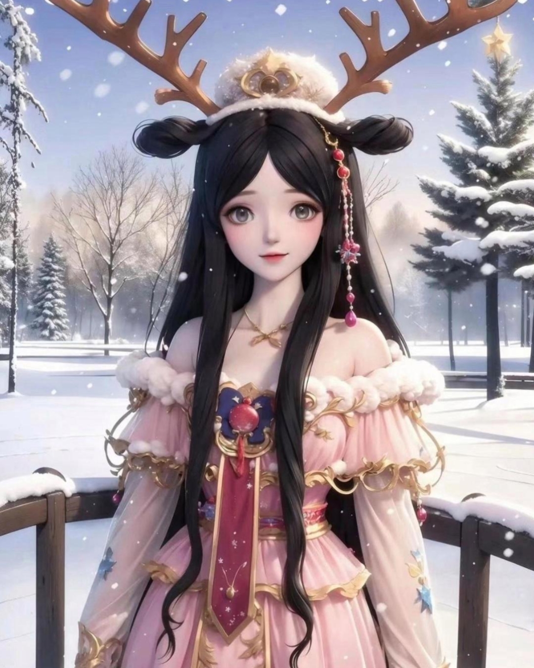 叶罗丽里的雪中美女,你更喜欢谁?