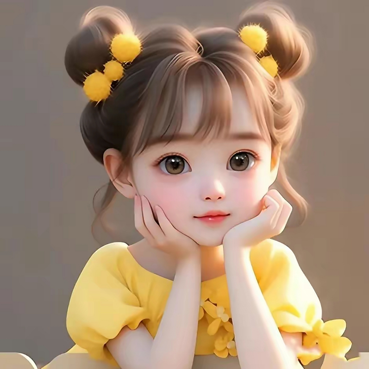 大眼睛女孩头像