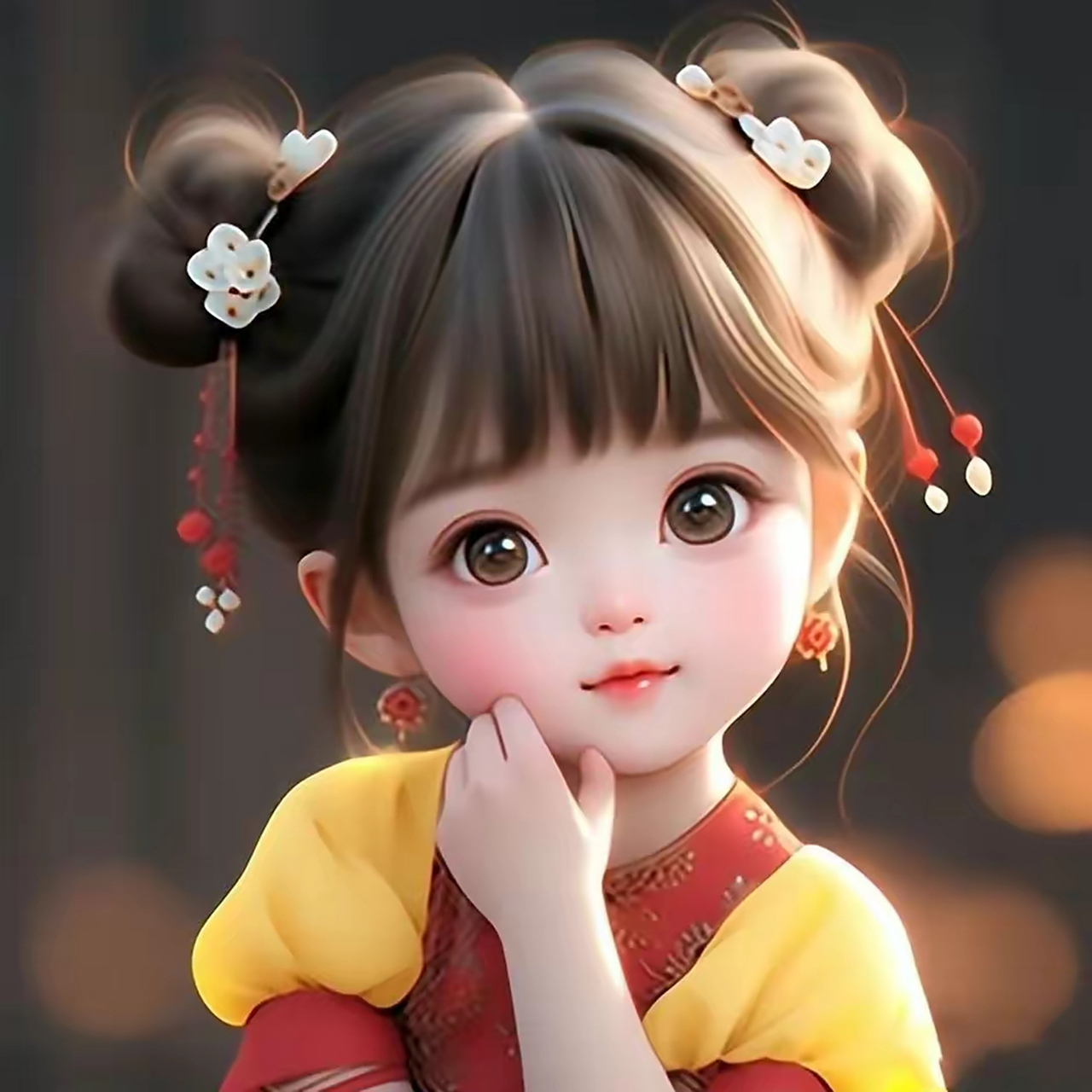 大眼睛女孩头像