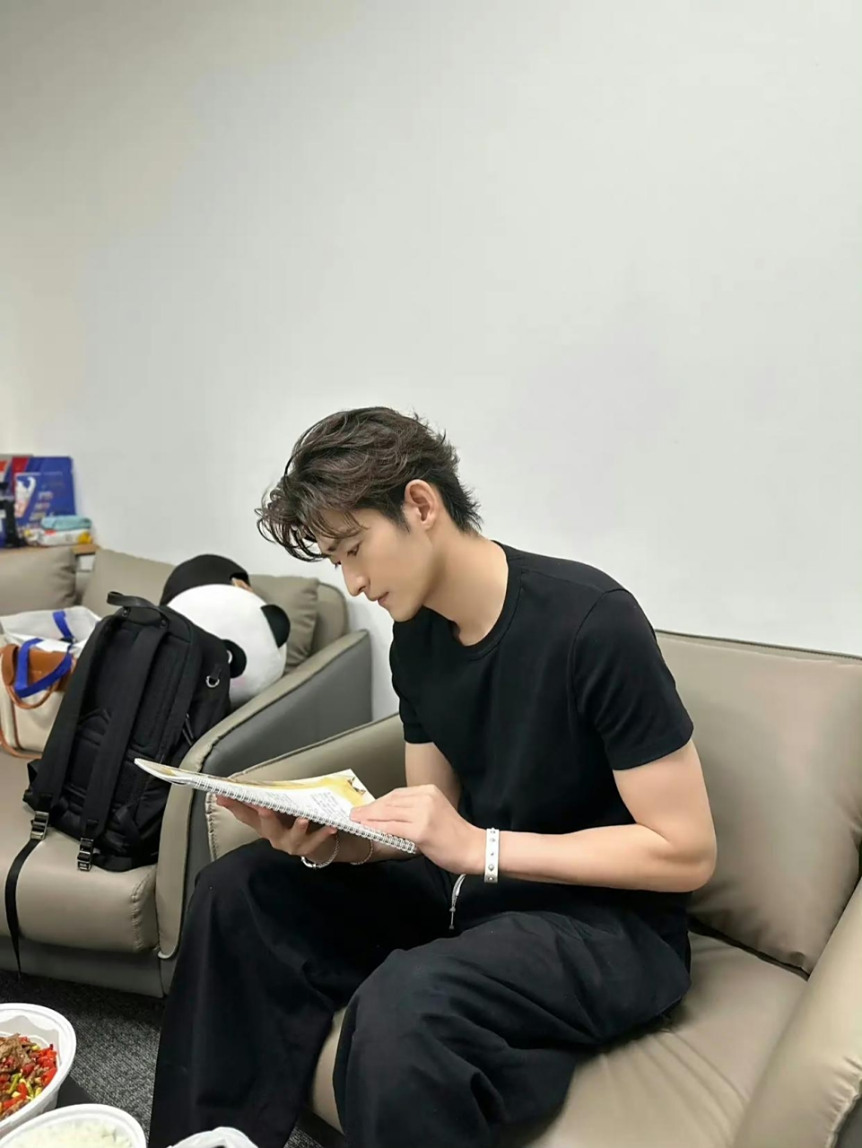 张翰从侧脸看真的很帅 [滑稽]