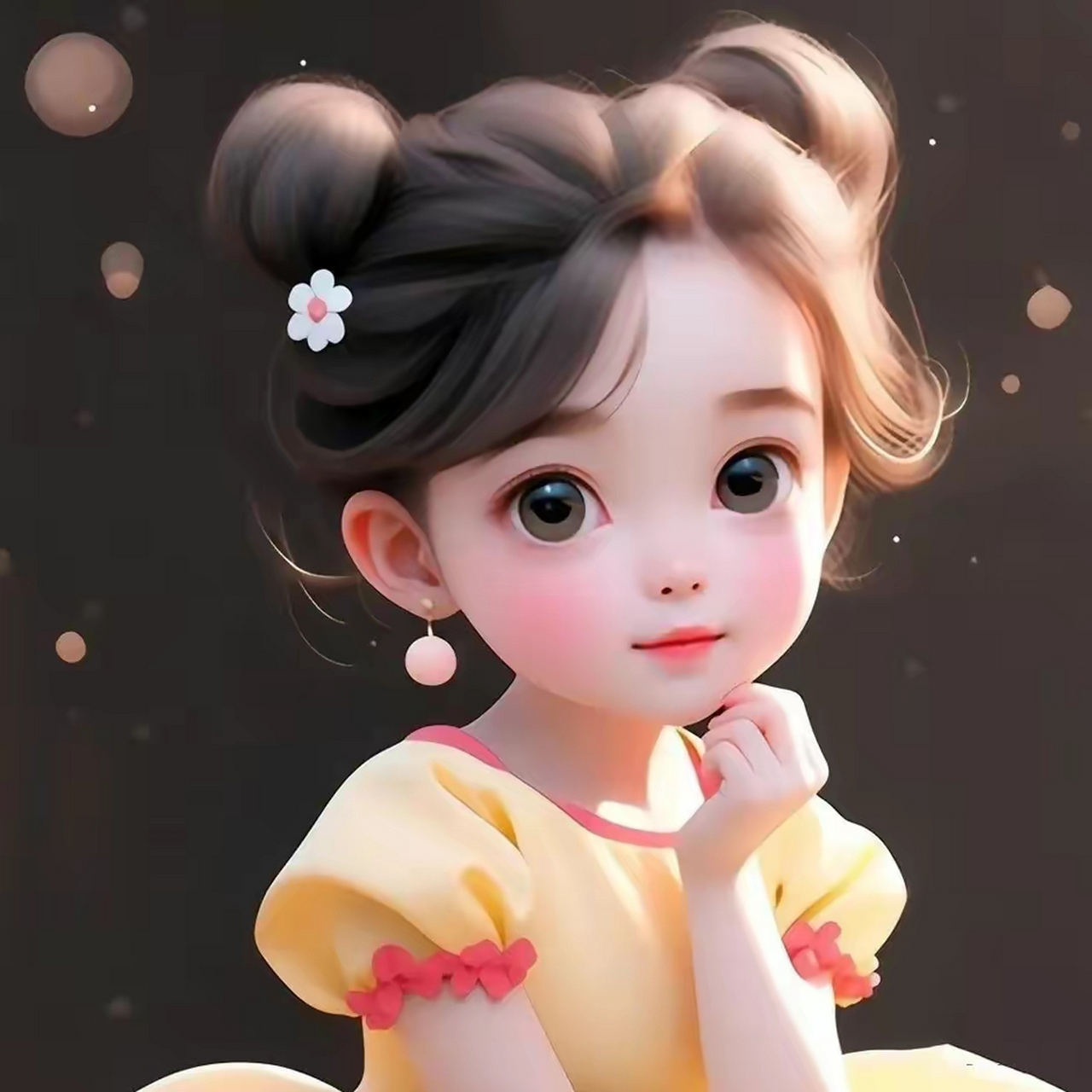 大眼睛女孩头像