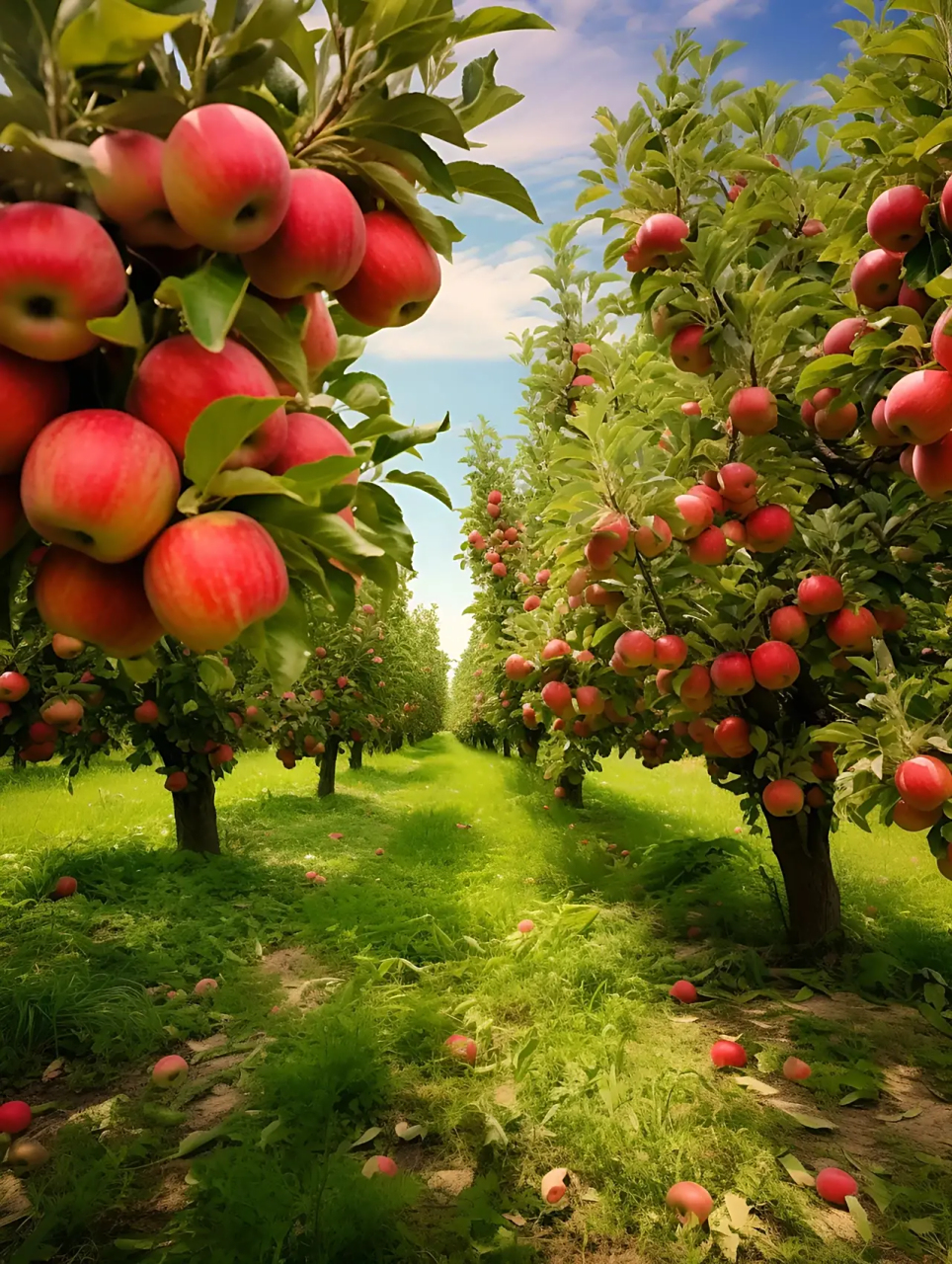 硕果累累,丰收的季节