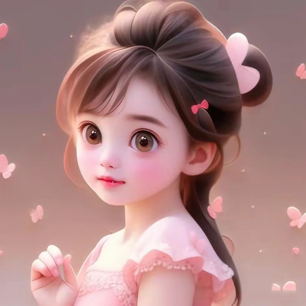 大眼睛女孩头像