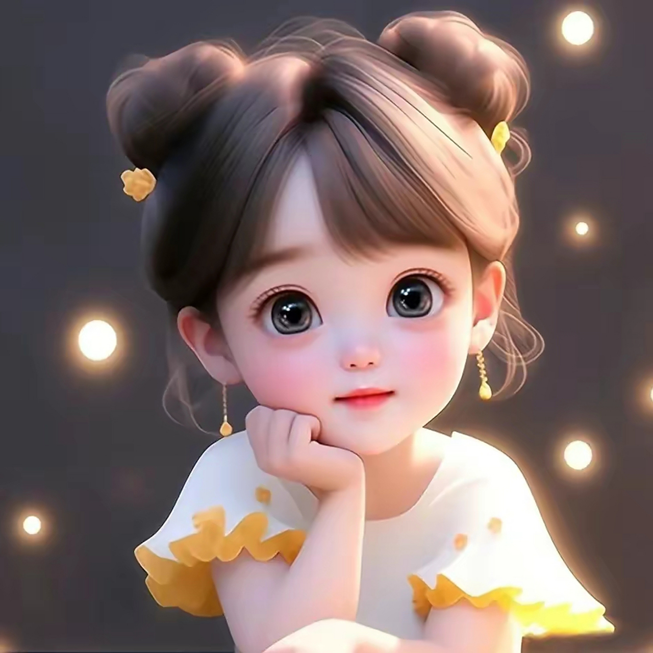 大眼睛女孩头像