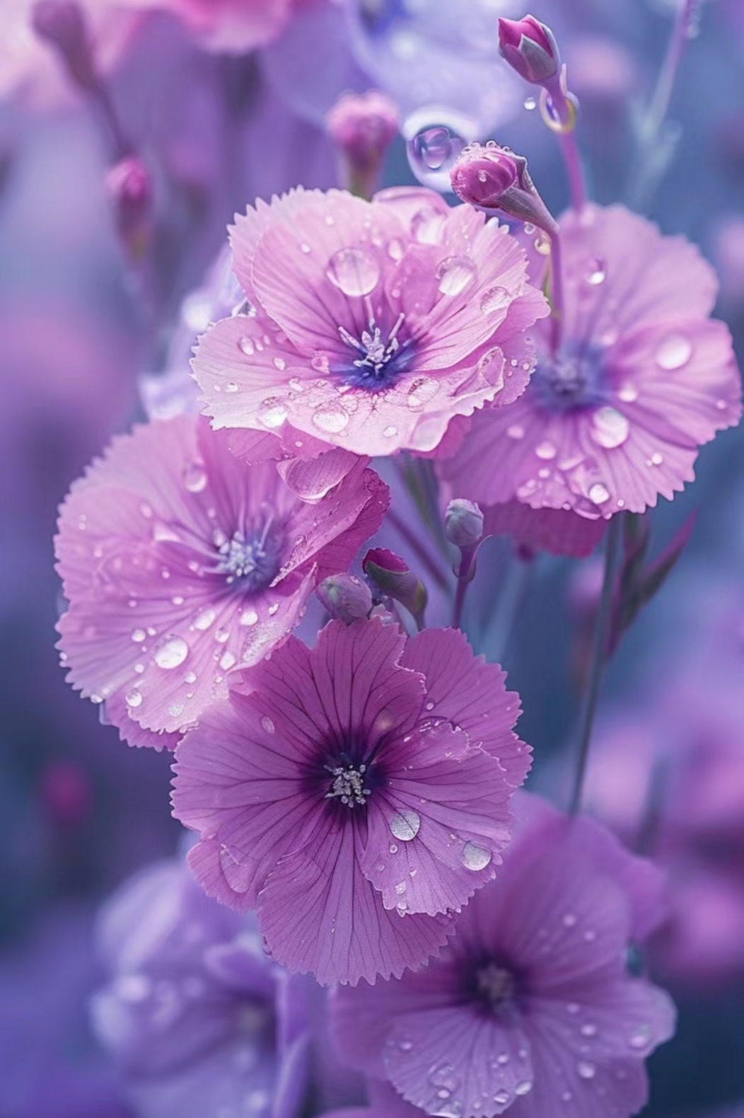 紫色花语:[微风][鲜花]邂逅生活中的诗意与浪漫 9594 #温馨居家