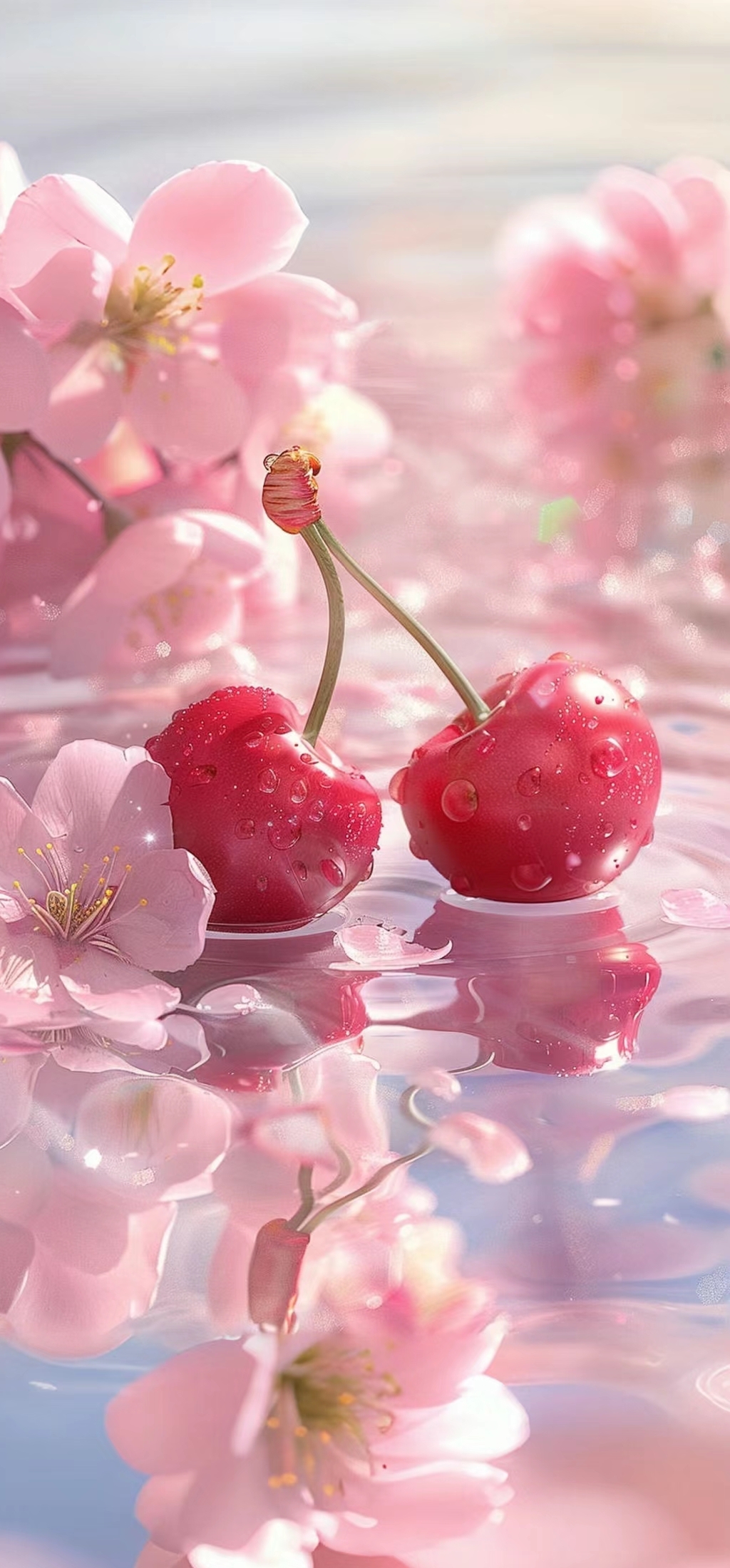 粉色浪漫,纯粹而热烈#摄影# #春天# #花卉# #治愈系# #手机壁纸