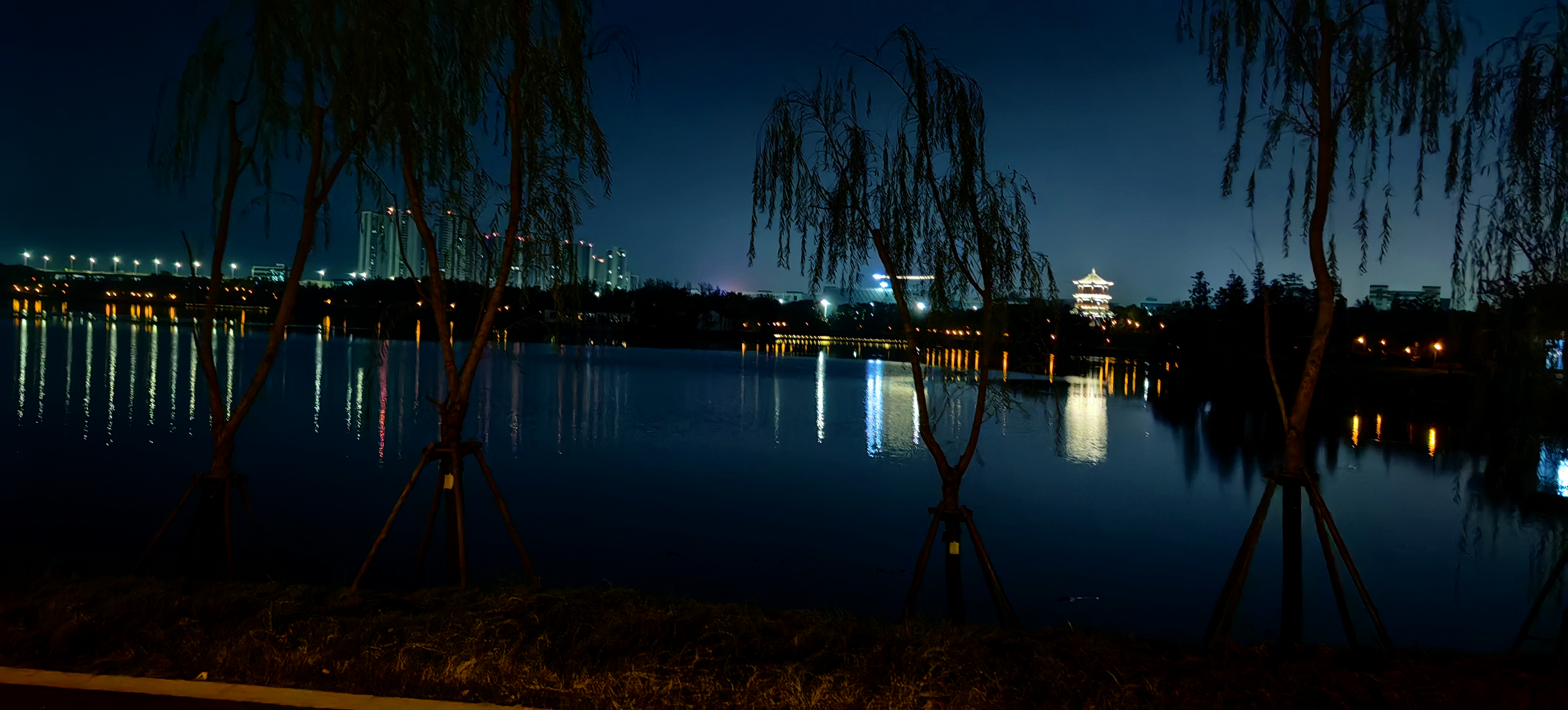 军山湖风景图片