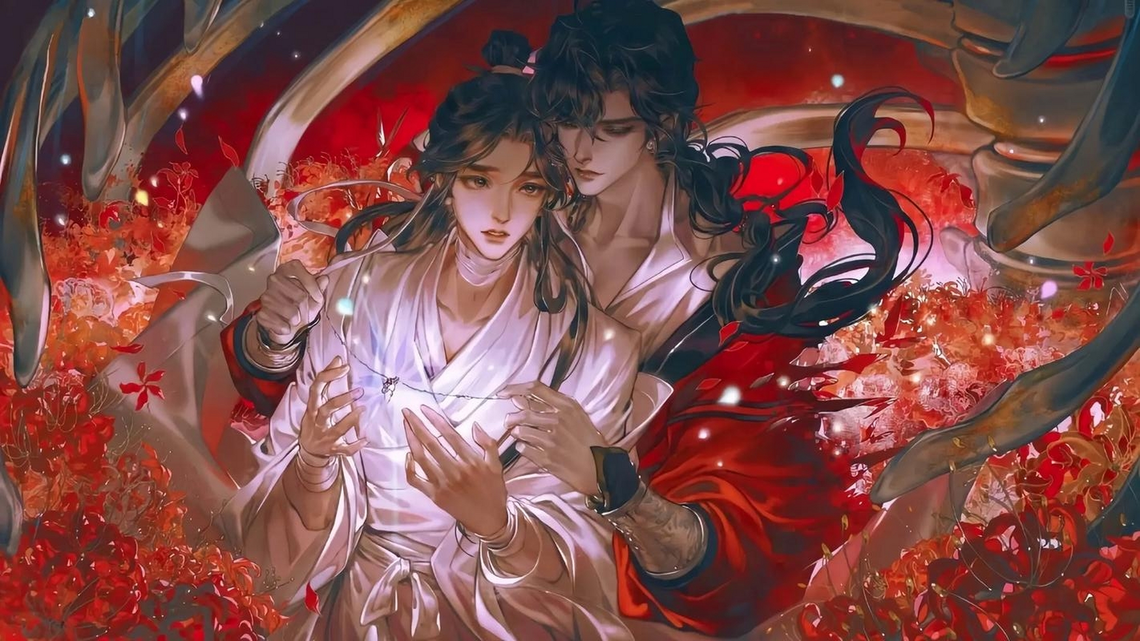 热点引擎计划# 天官赐福美图! 图片源于网络#天官赐福