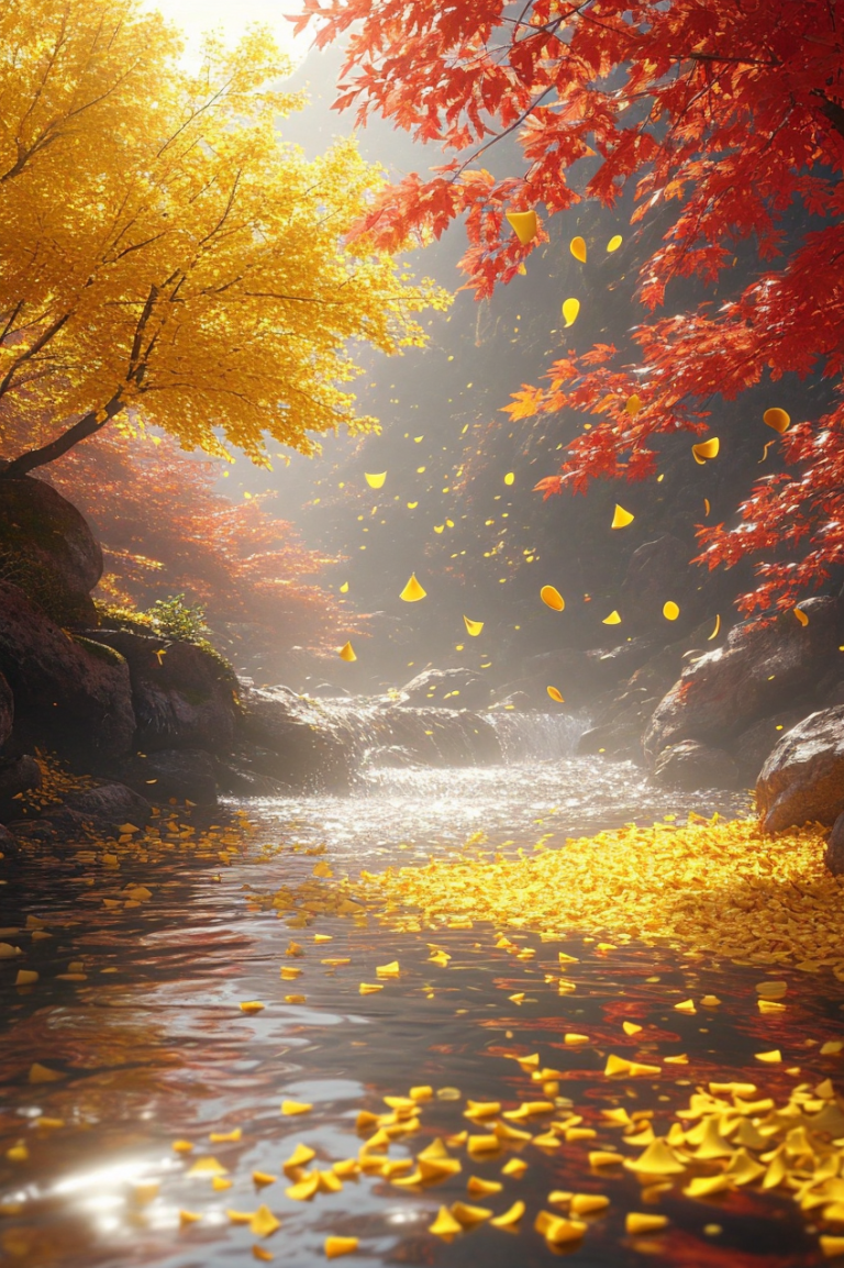 于这醉人秋色深处,缓行轻步,斟一盏桂花酿,细品秋意绵长