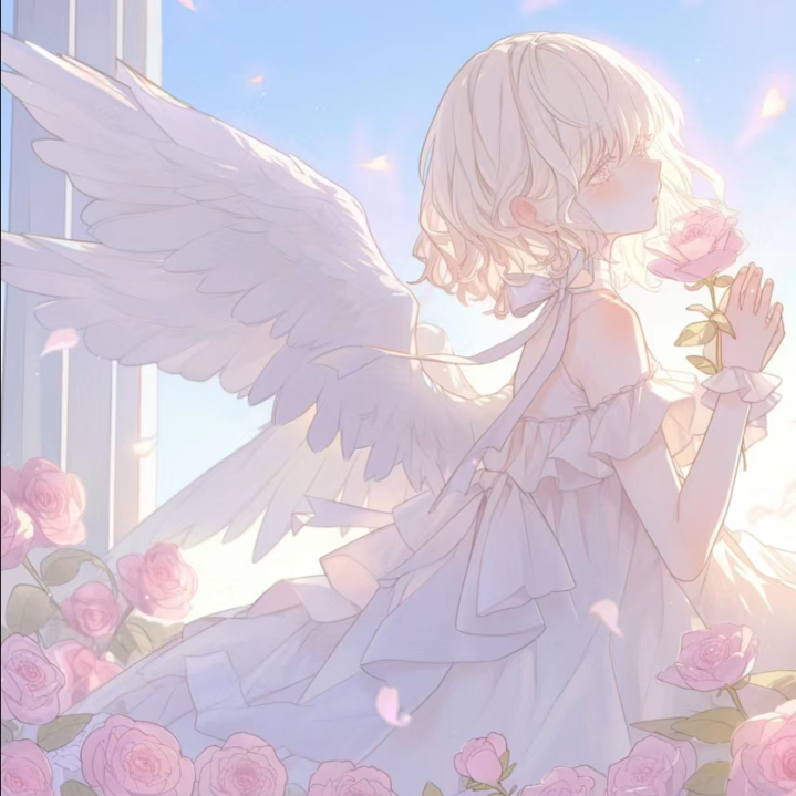 超好看的天使头像!