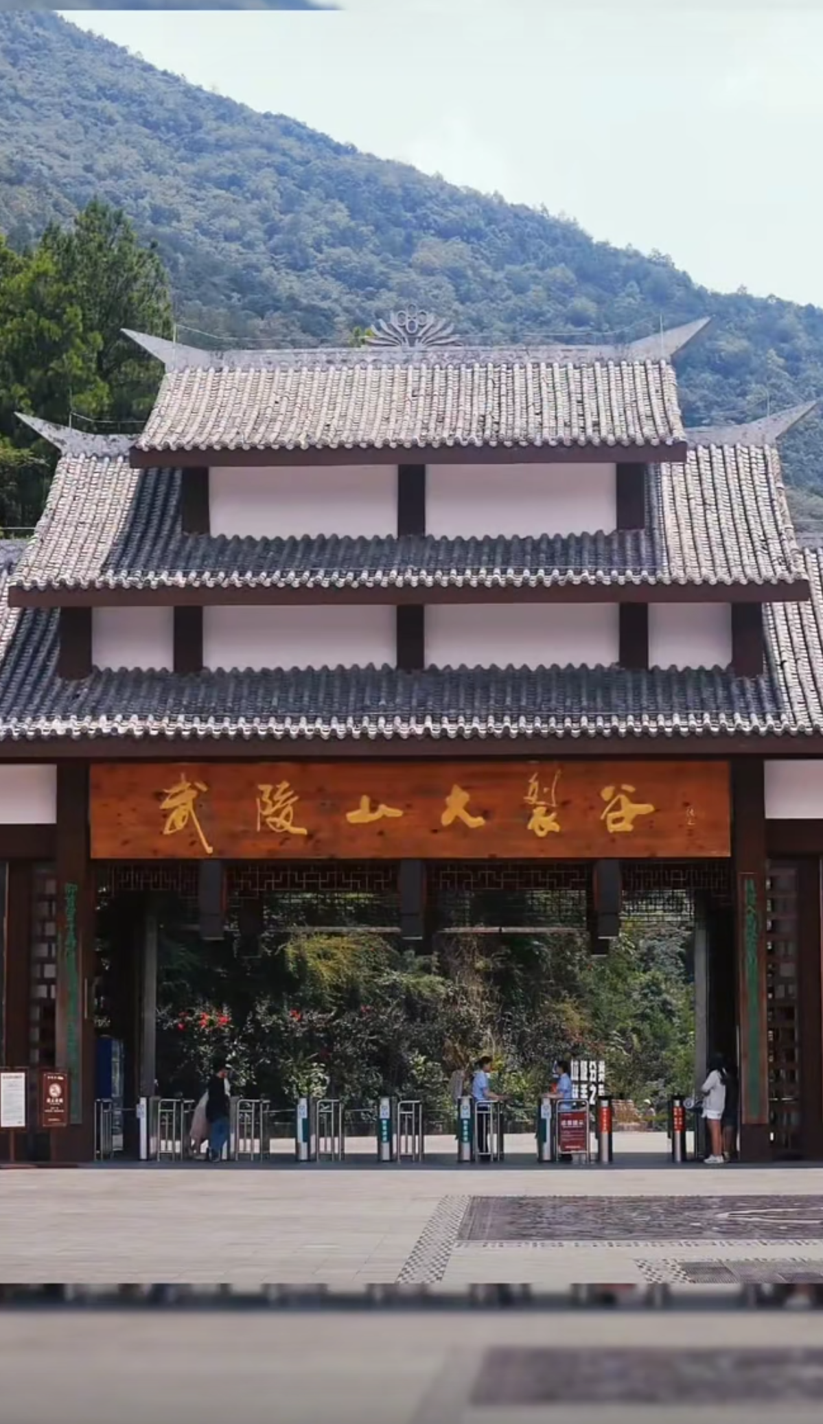 重庆四季好风光#武陵山大裂谷是由喀斯特地貌形成的人间奇观.