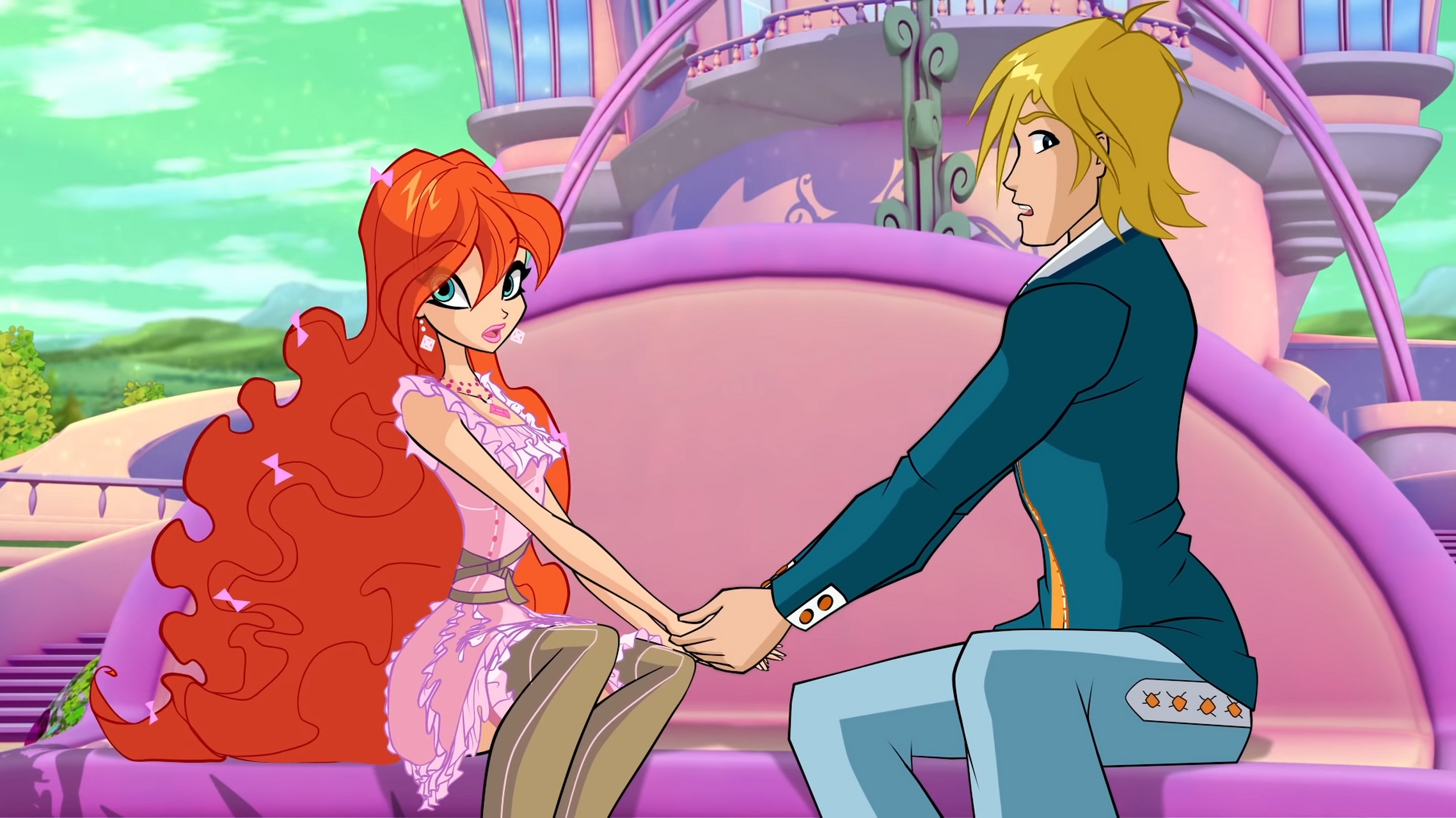 魔法俏佳人蕾儿蓝天