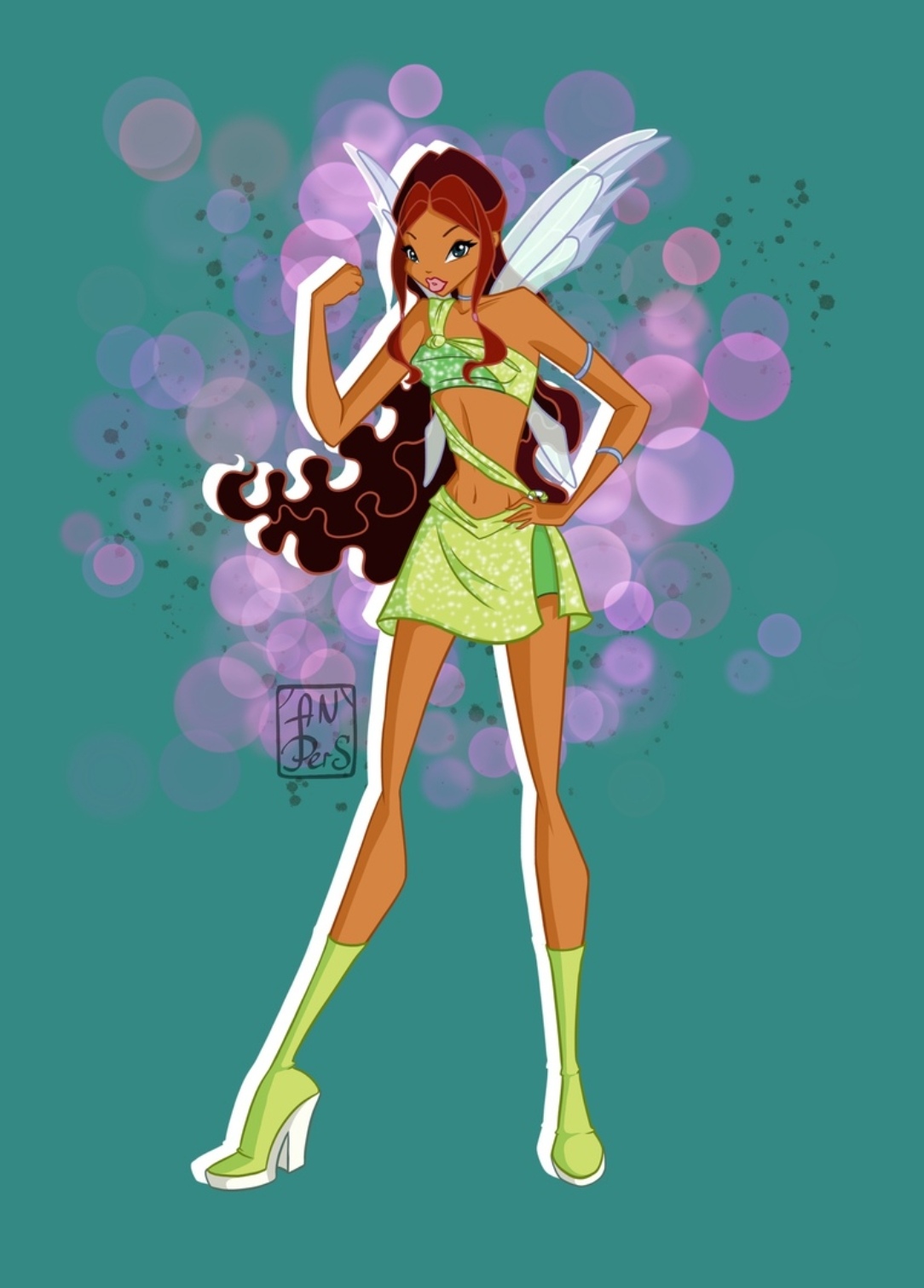 仙灵组#烟花迎新年