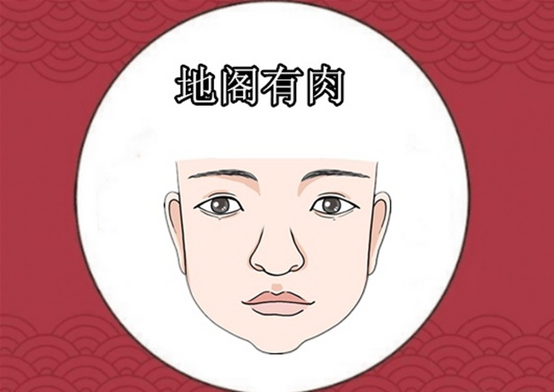 面相识人术:地阁有肉 地阁就是指下巴的位置,代表的是一个人的聚财