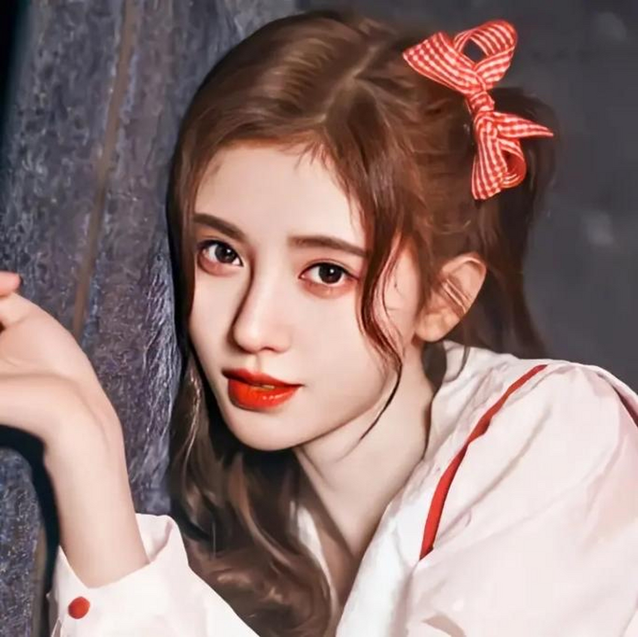 鞠婧祎新春头像