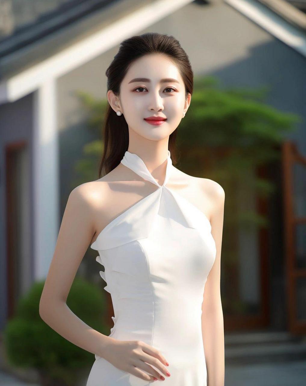 养眼美女,苗条身材