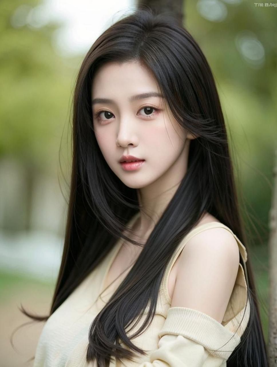 长发美女,仙气飘飘