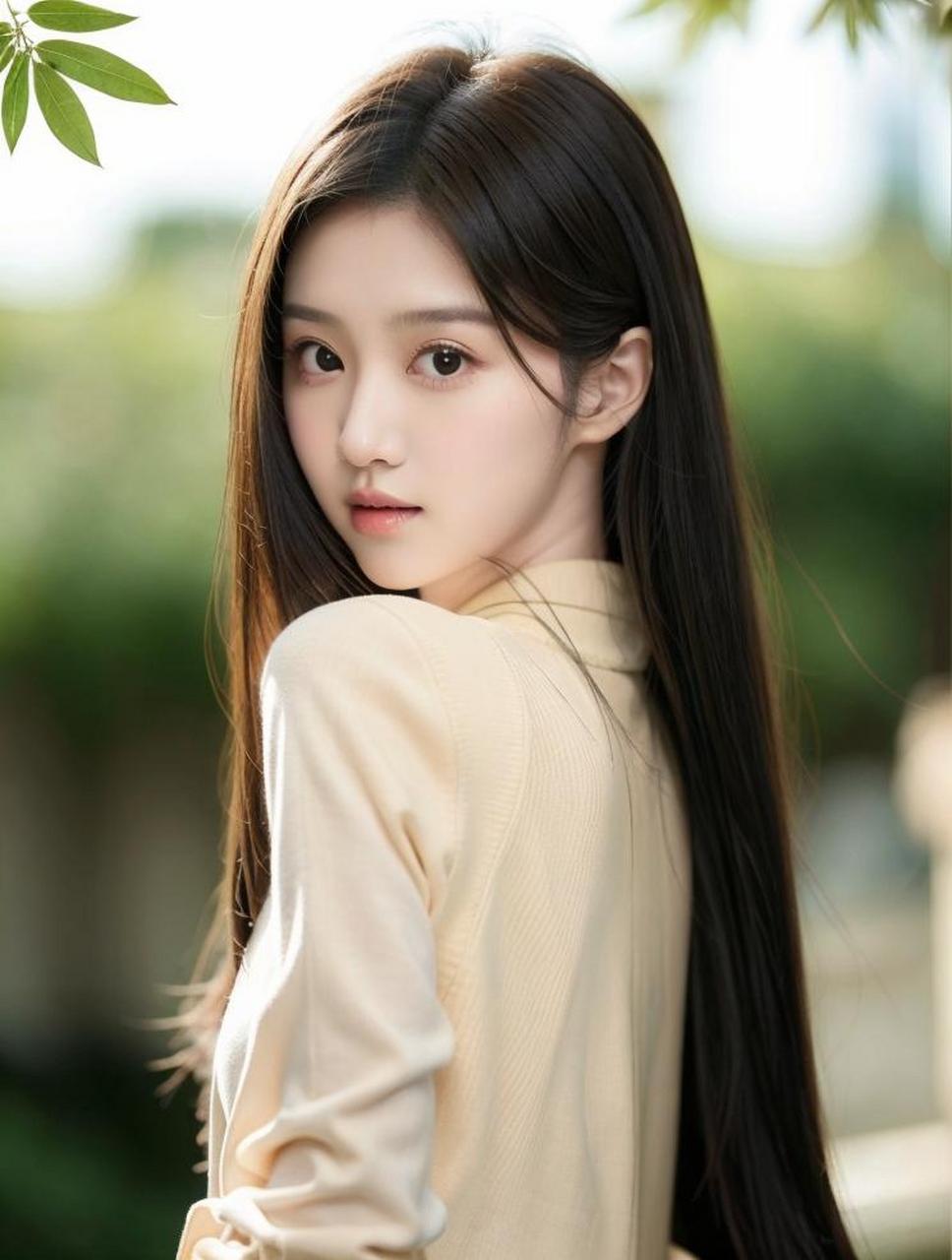 长发美女,仙气飘飘