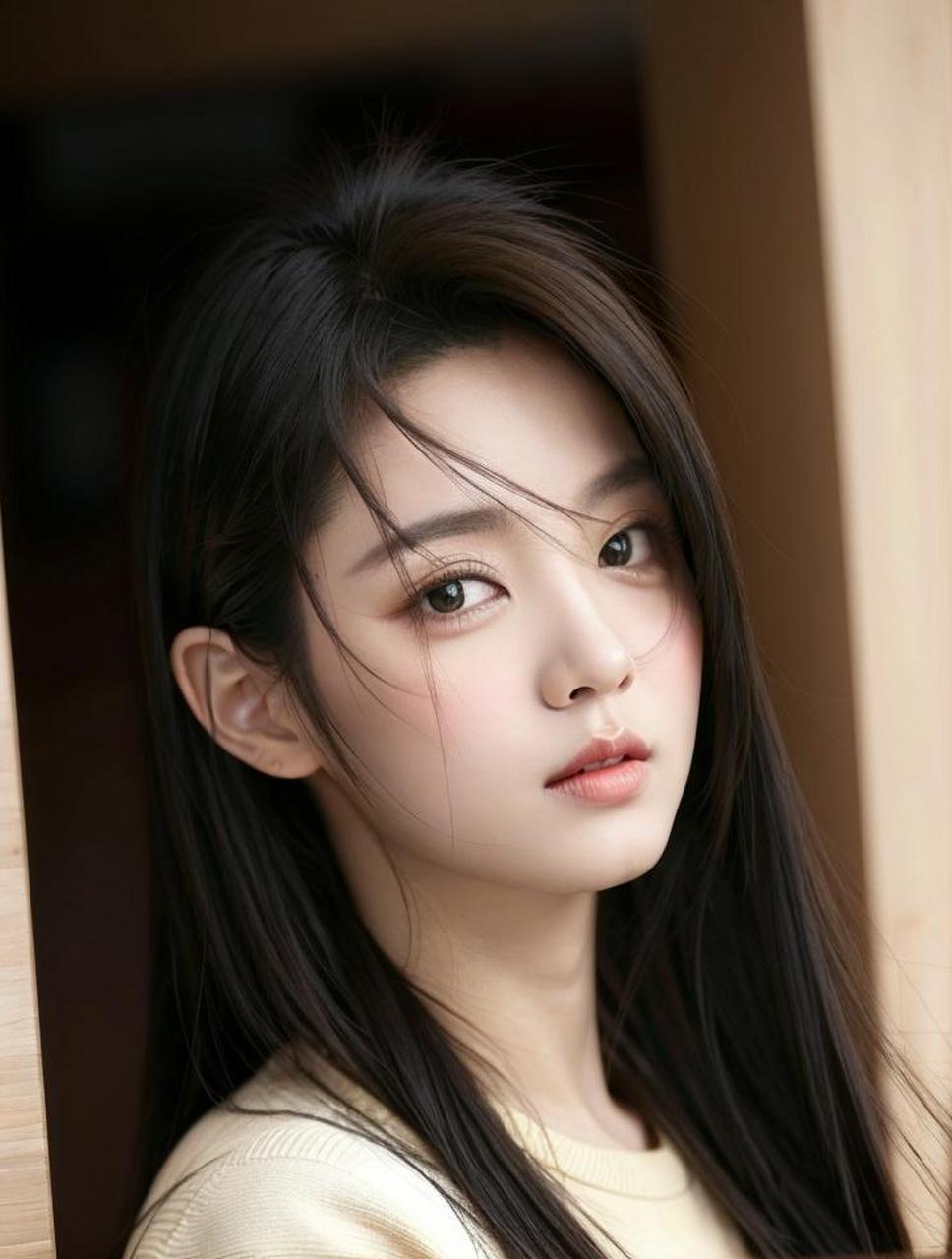 长发美女,仙气飘飘