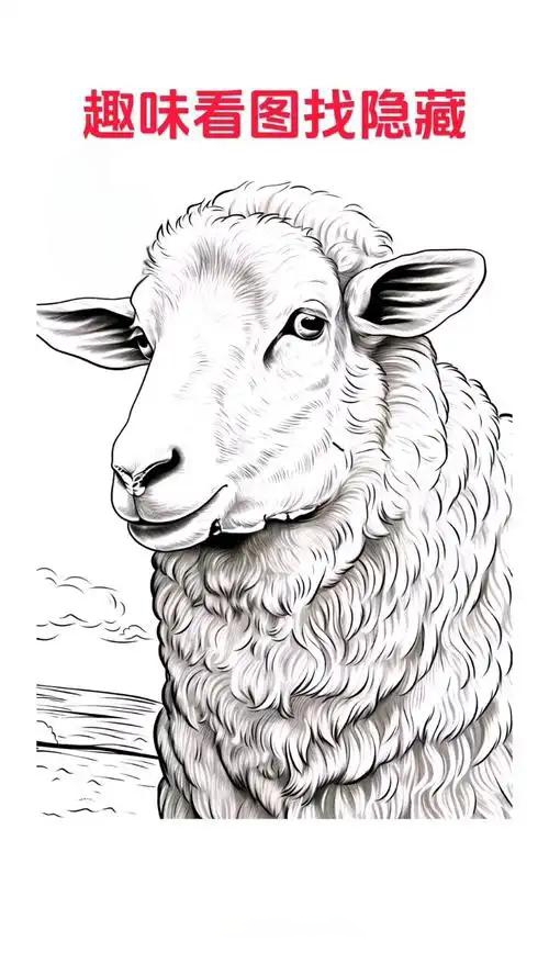 眼前这只羊看似温顺无害,实则暗藏乾坤