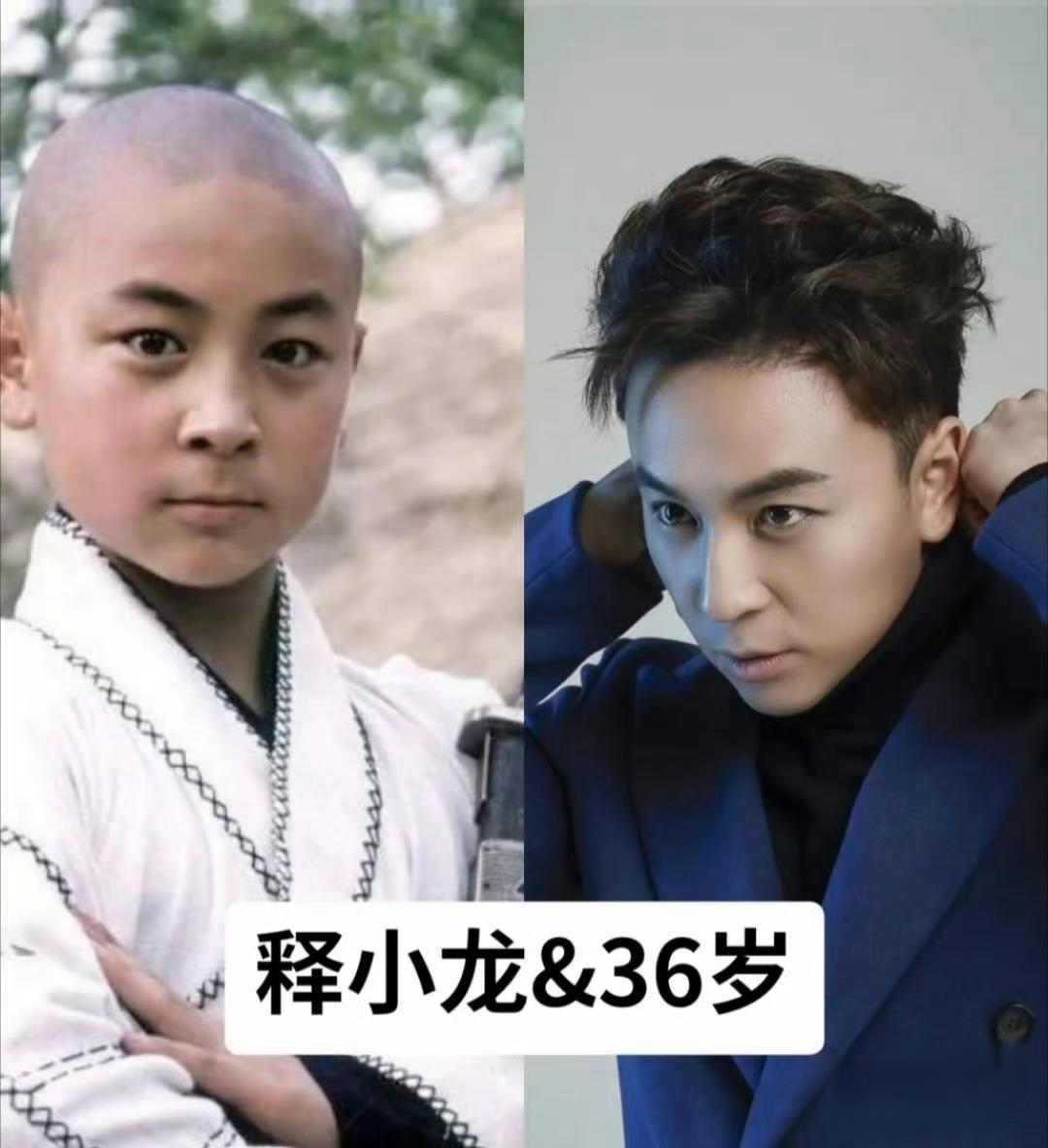 释小龙曾以功夫小子形象深入人心,如今更加沉稳内敛.