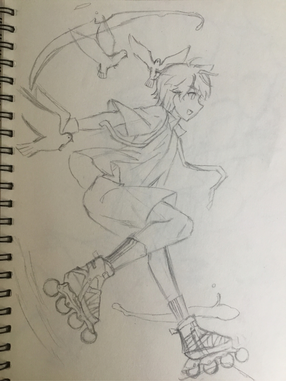 今日份的稿子(唐舞麟和谢邂)[得意][太开心]