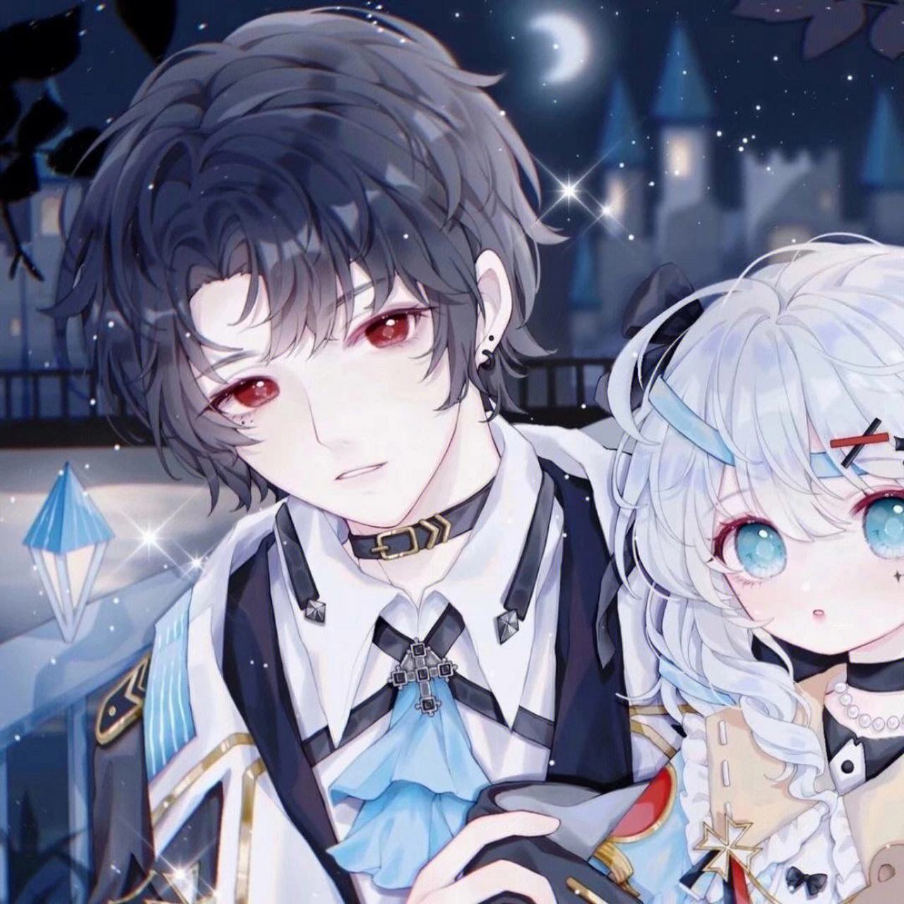 这张图中的粉色长发女孩,侧躺的姿态和手部的动作,仿佛在诉说着她内心