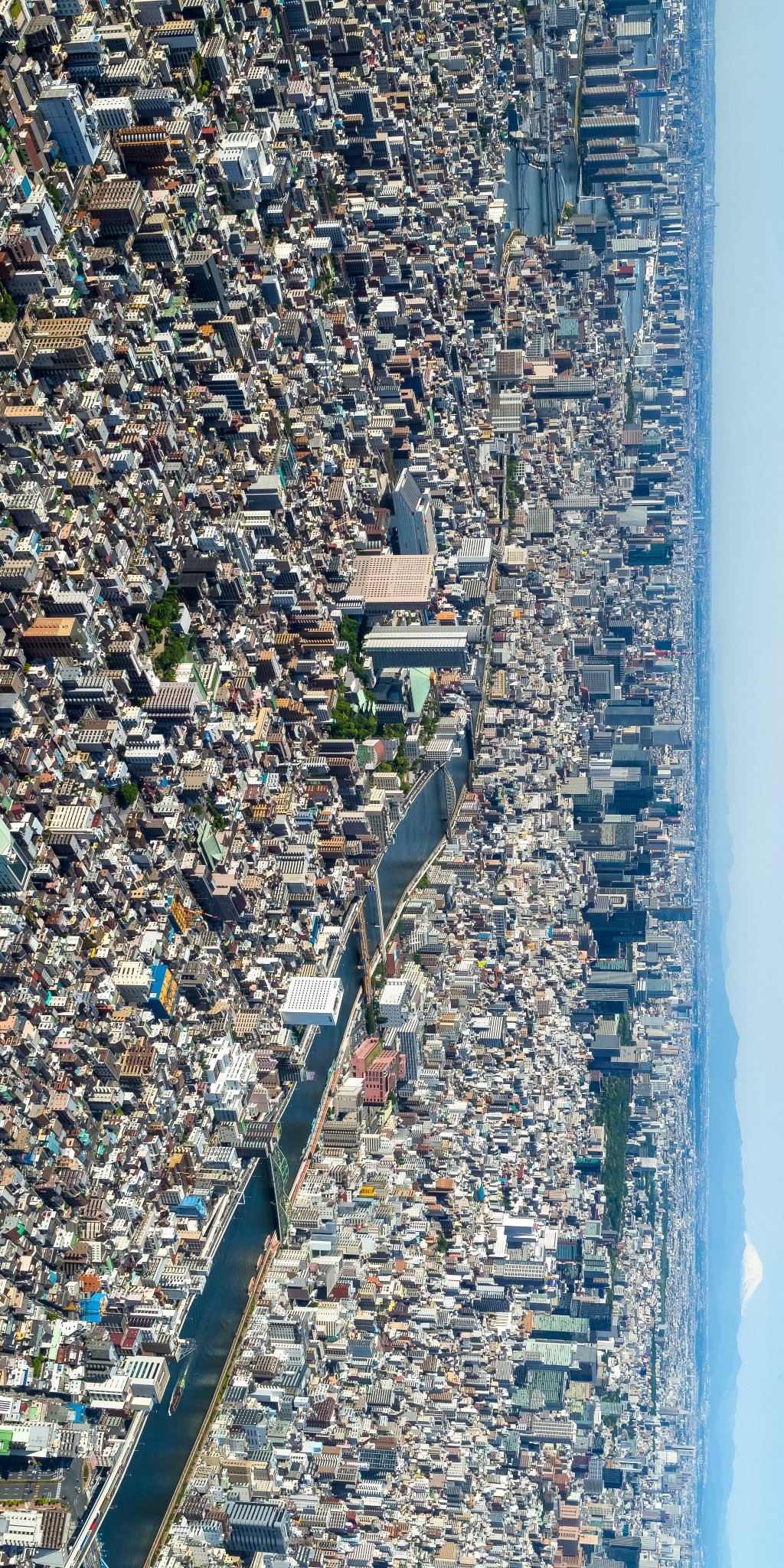 日本东京鸟瞰图图片