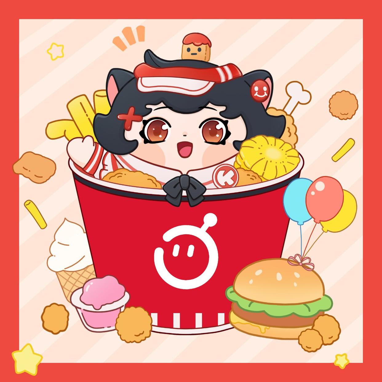 蛋仔kfc头像(喜欢的点个赞吧)