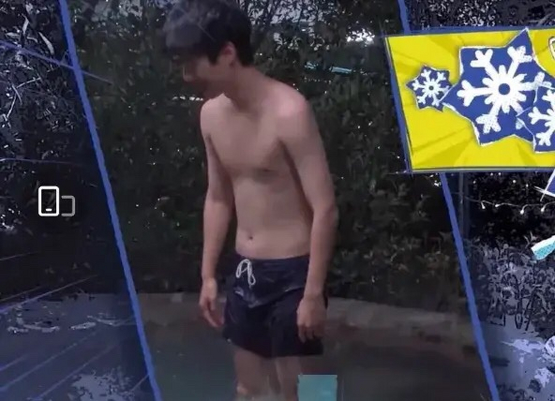 娱乐大爆料# 董子健,王俊凯,刘昊然三人一起泡温泉,三人的身材看评创