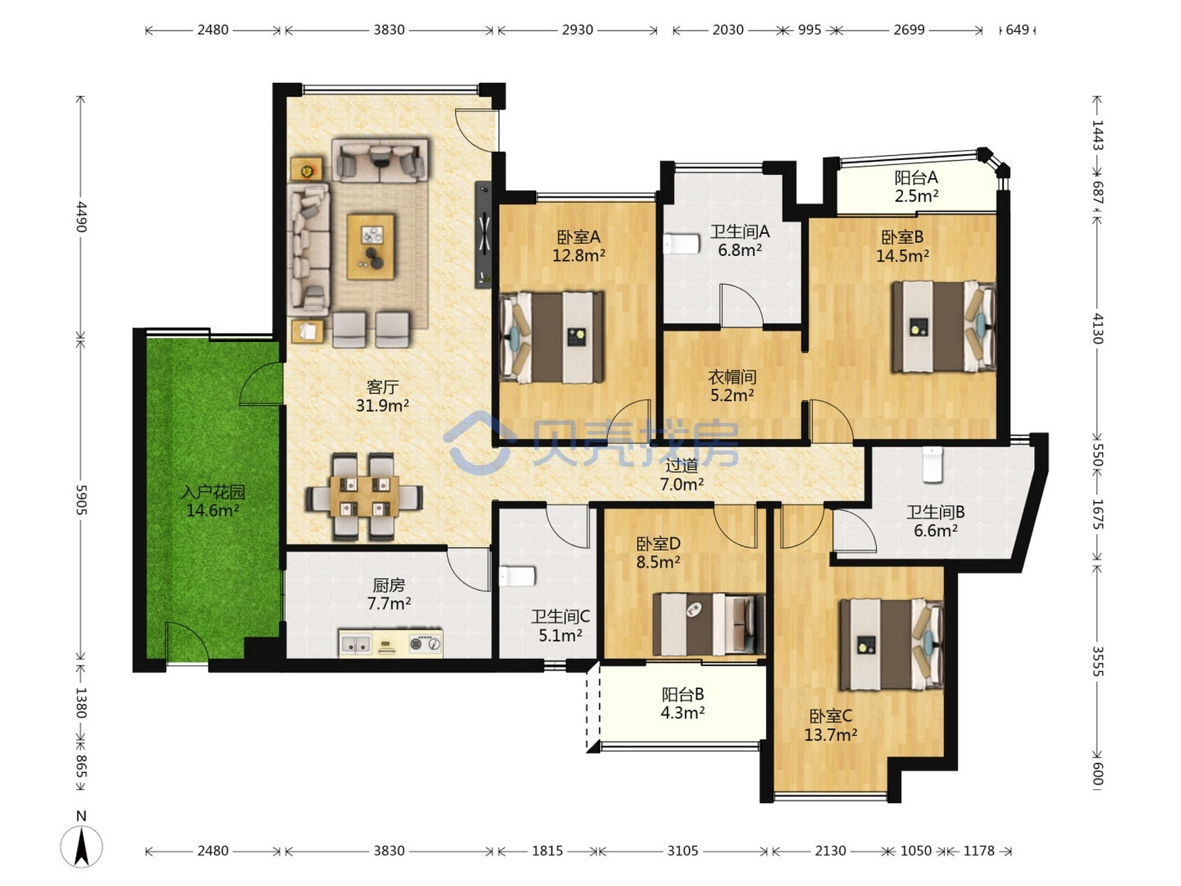 鹅潭湾离5号线滘口地铁站大概300米,但是那条路不太好走,虽然定位为