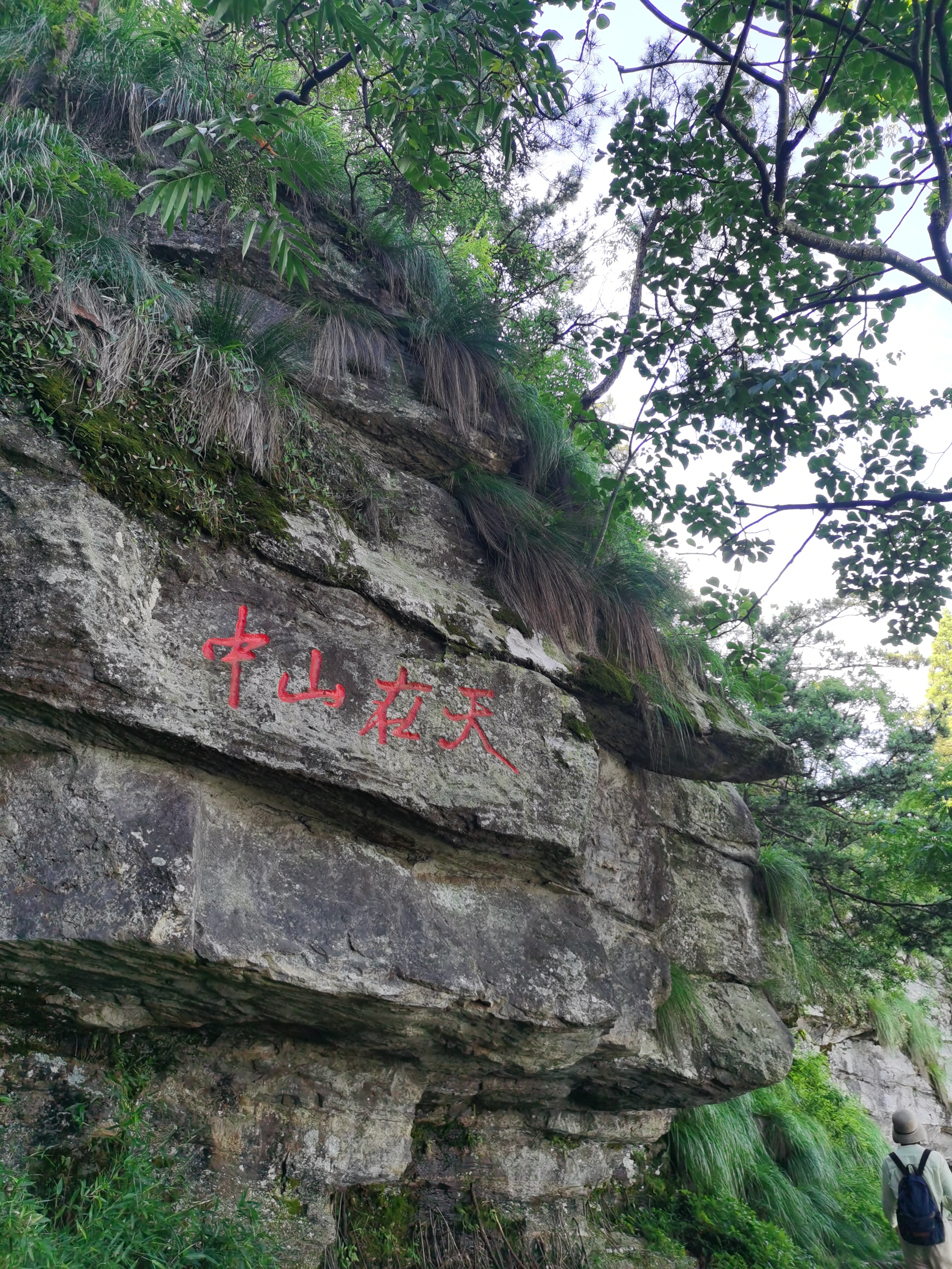 庐山佛手岩图片