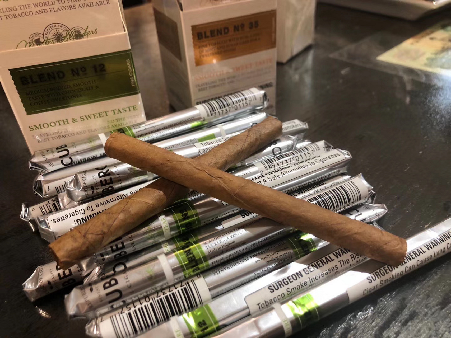 中午品鉴一根库贝罗 真舒服