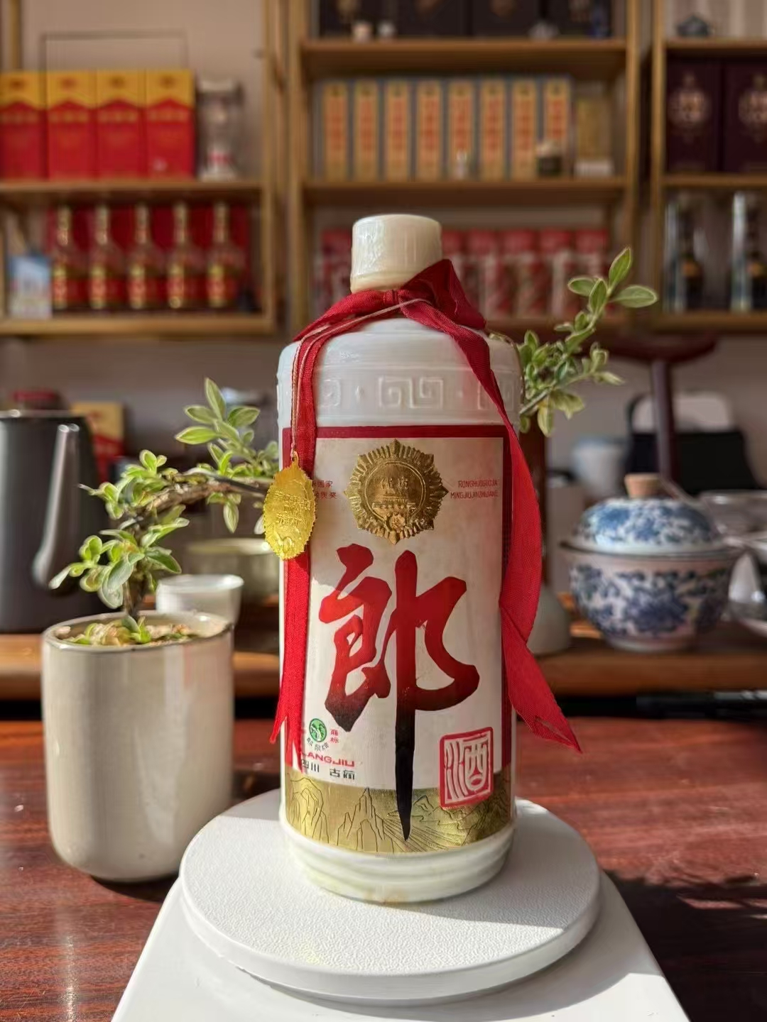 1986年塑盖郎完美品相,酒满全膜