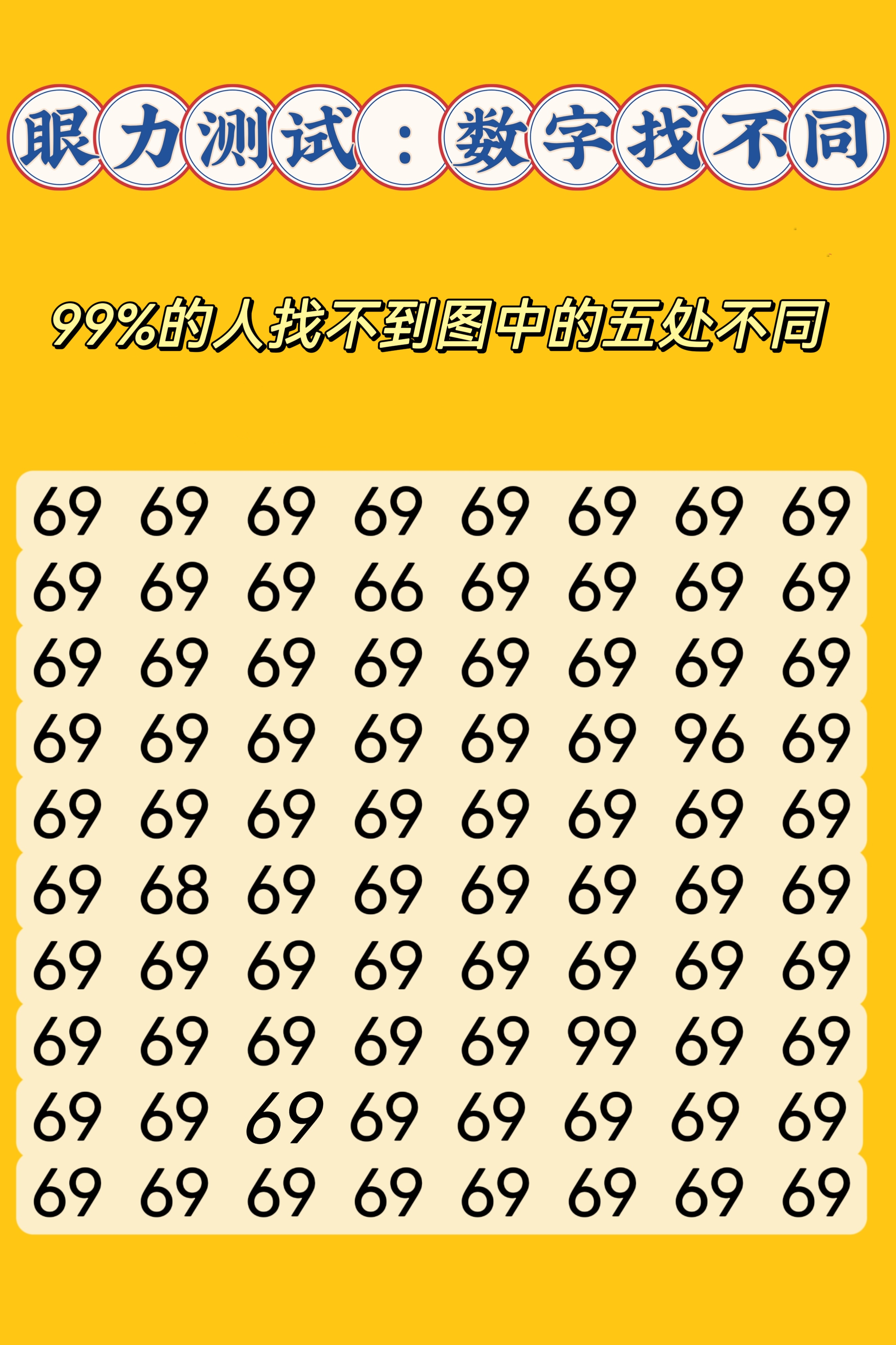 大图图片数字找不同测眼力的都有哪些图片数字14连续50个14图片考眼力