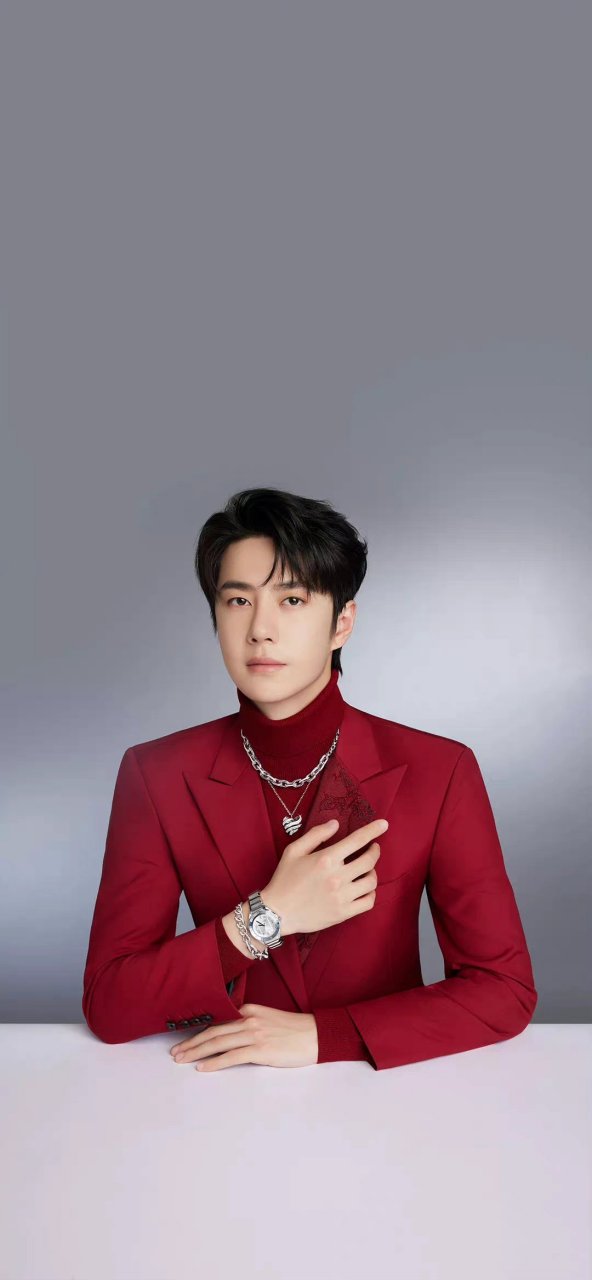 王一博#红衣博真的太帅了,喜气洋洋