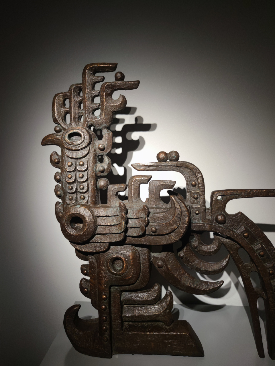 韩美林艺术馆雕塑作品——鸡