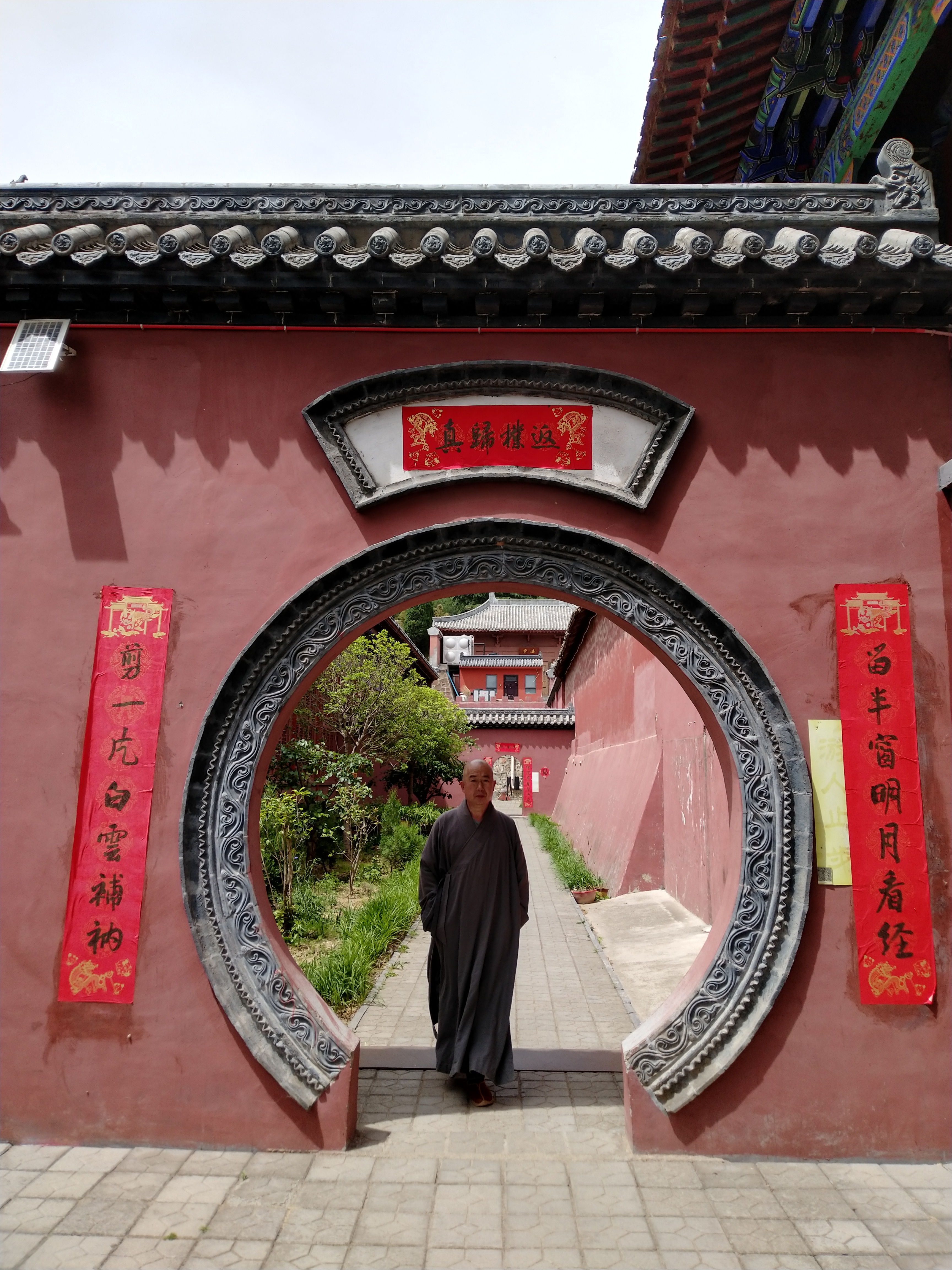 登封法王寺连福大师图片