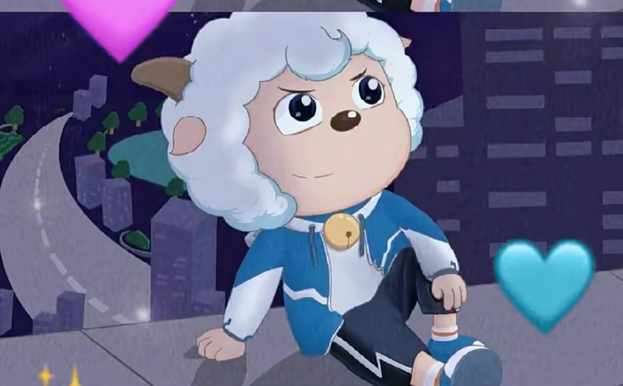 喜羊羊@ 没想到喜羊羊长大后的样子还是那么帅[比心]