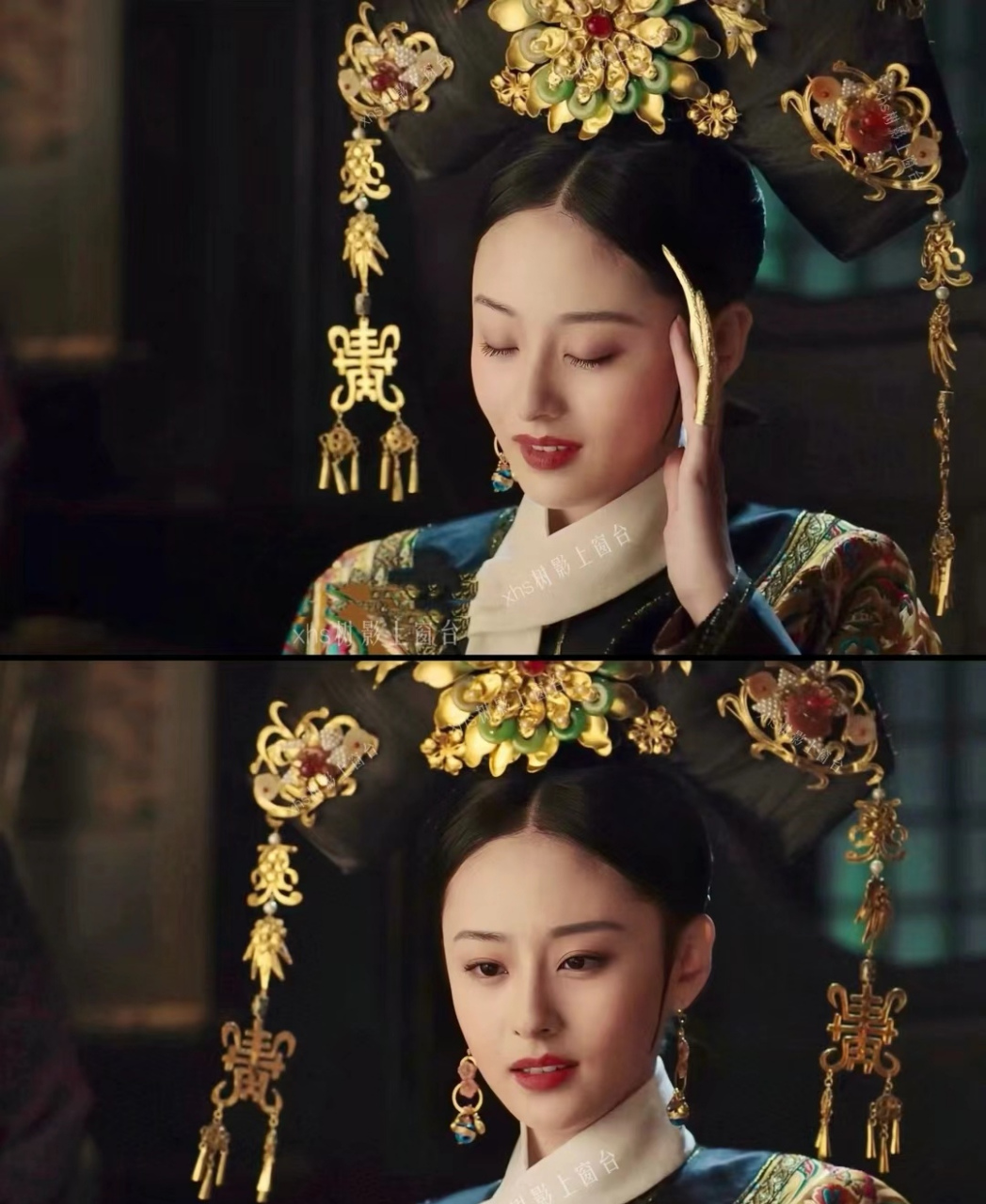 《如懿传》璟瑟是剧版最美的角色了, 关雪盈 演出了璟瑟的天生孤傲